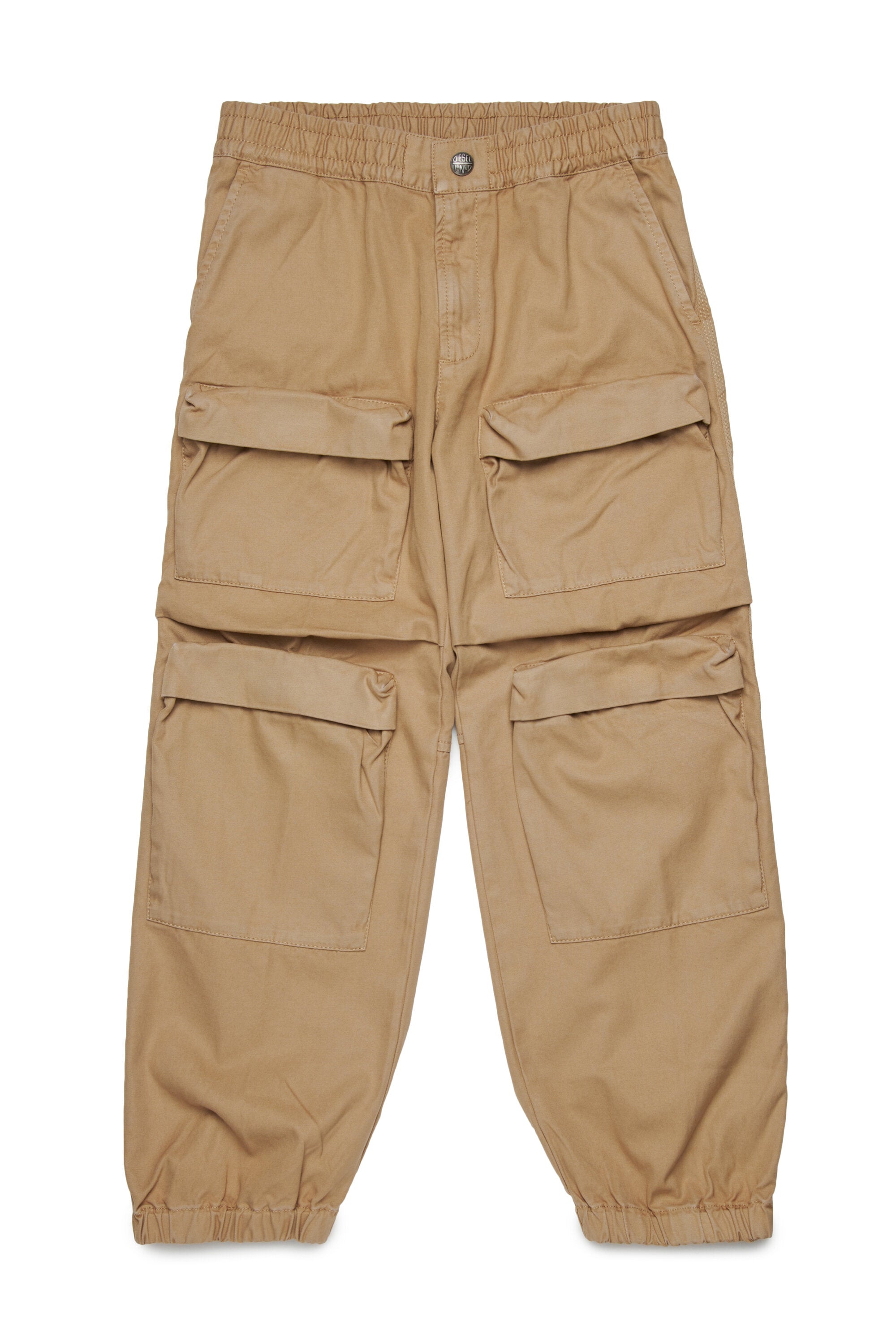 Gabardine cargo pants