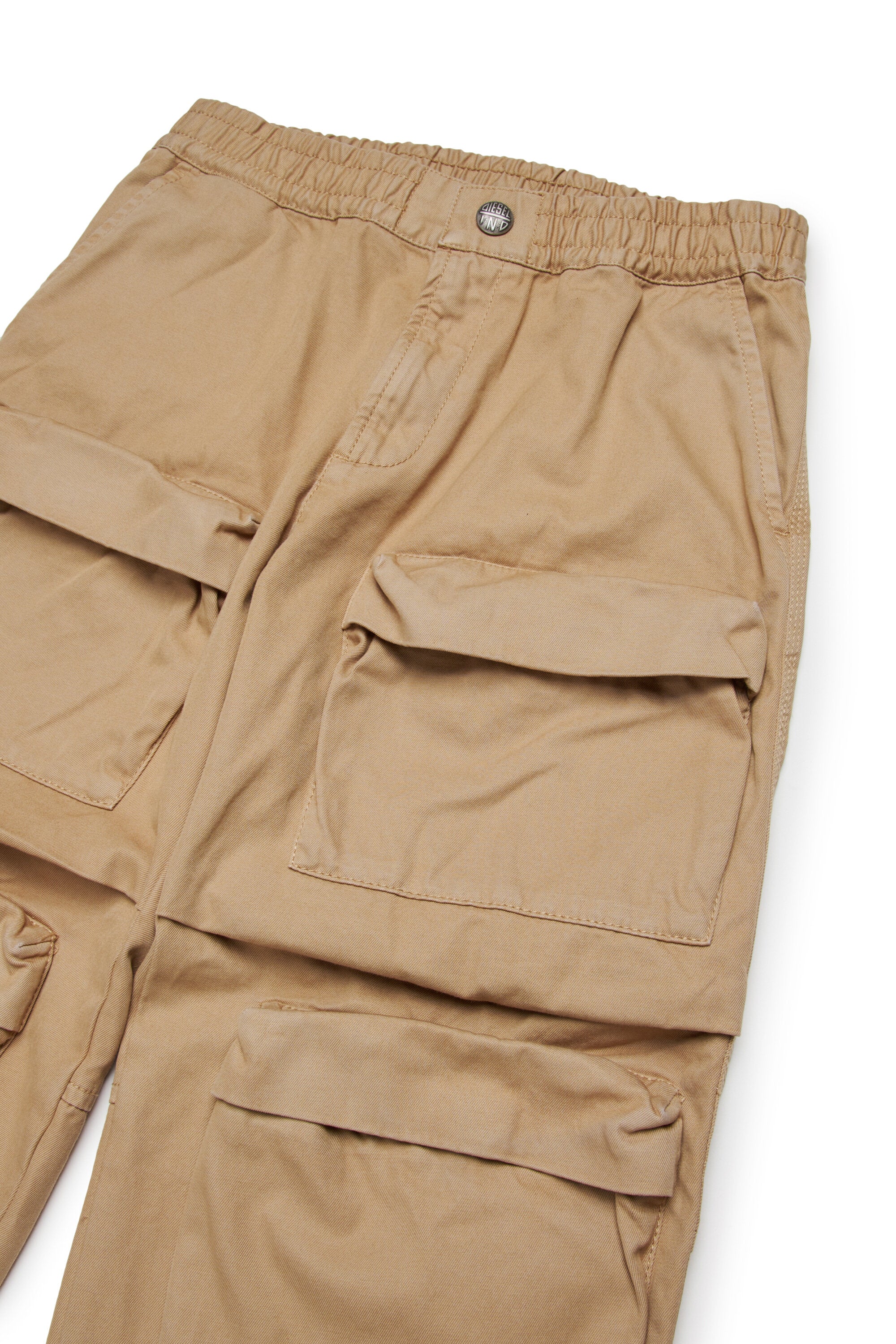 Gabardine cargo pants