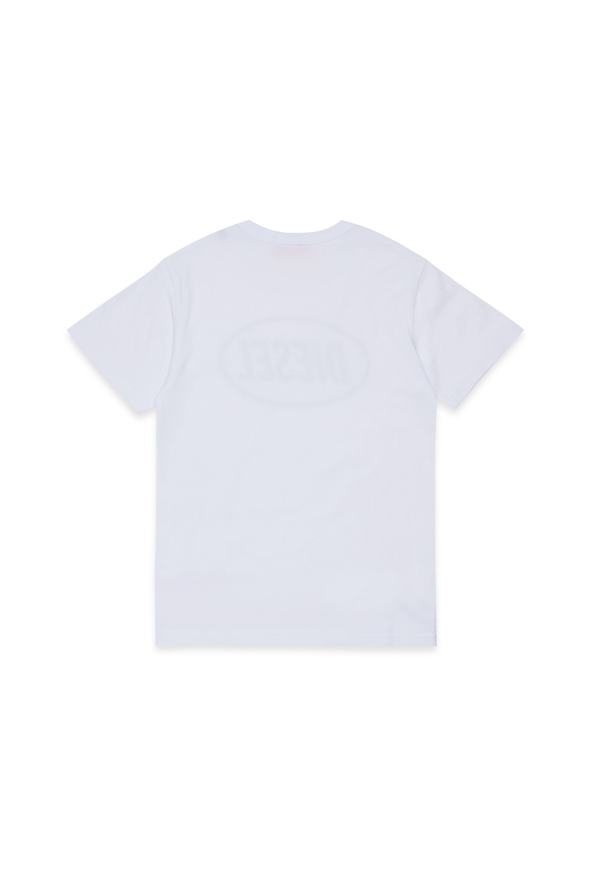 T-shirt en jersey de coton portant le logo ovale de DIESEL