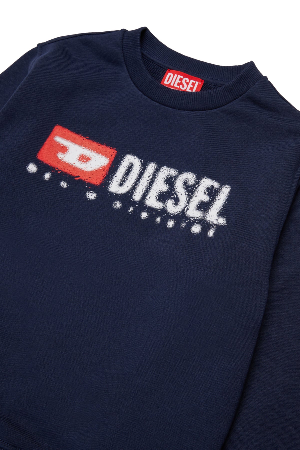 Felpa girocollo con logo Diesel Denim Division