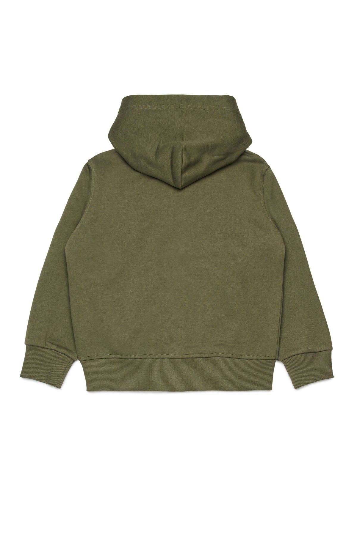 Sweatshirt mit Kapuze und Reißverschluss und Diesel Denim Division Logo