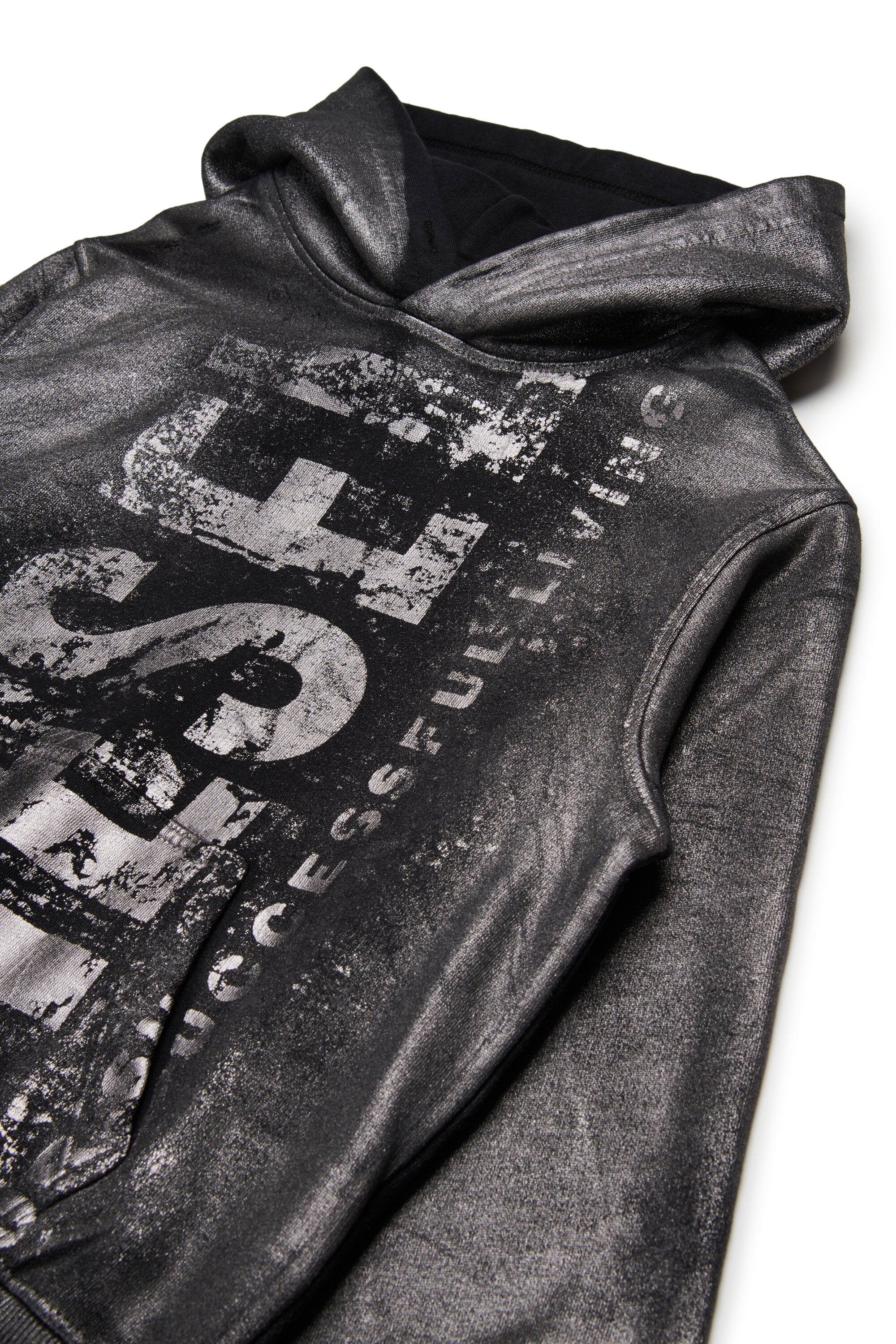 Sweat-shirt à capuche avec logo maxi