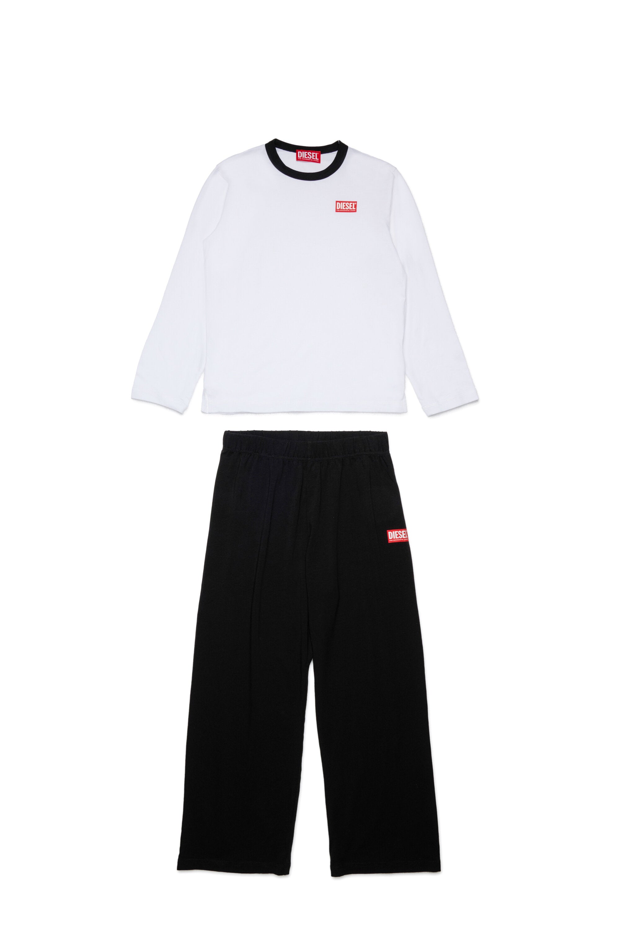Pyjama en jersey extensible avec logo