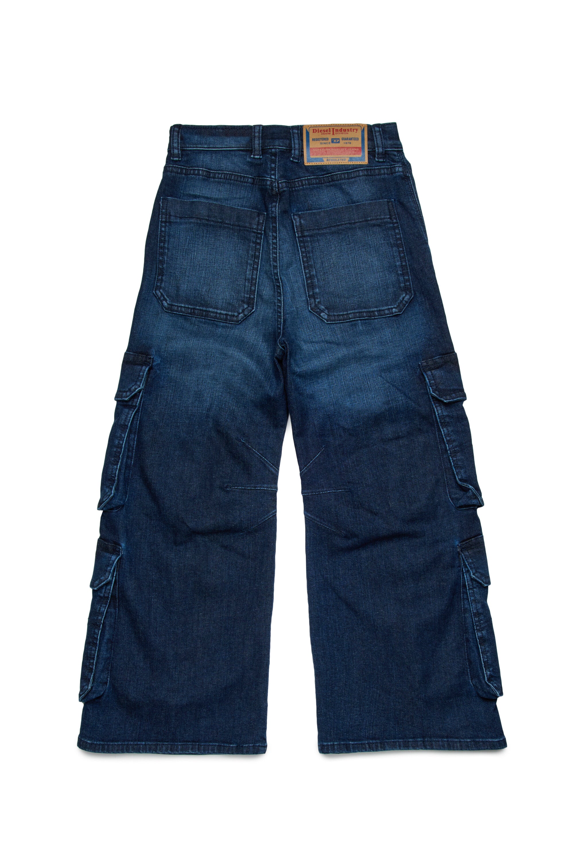 Vaqueros relaxed azul oscuro - D-Argjx Cargo