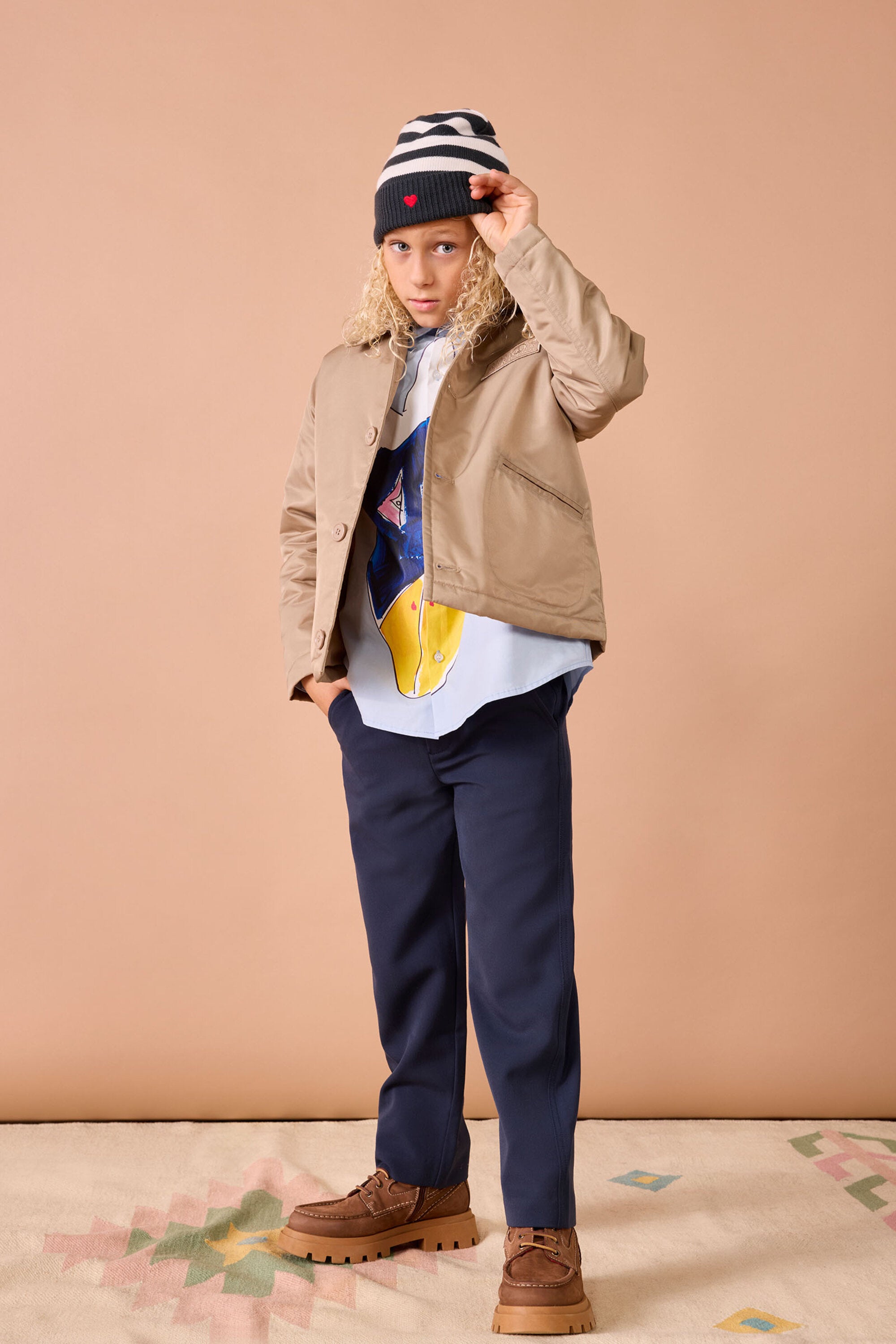 Pantalon formel en laine