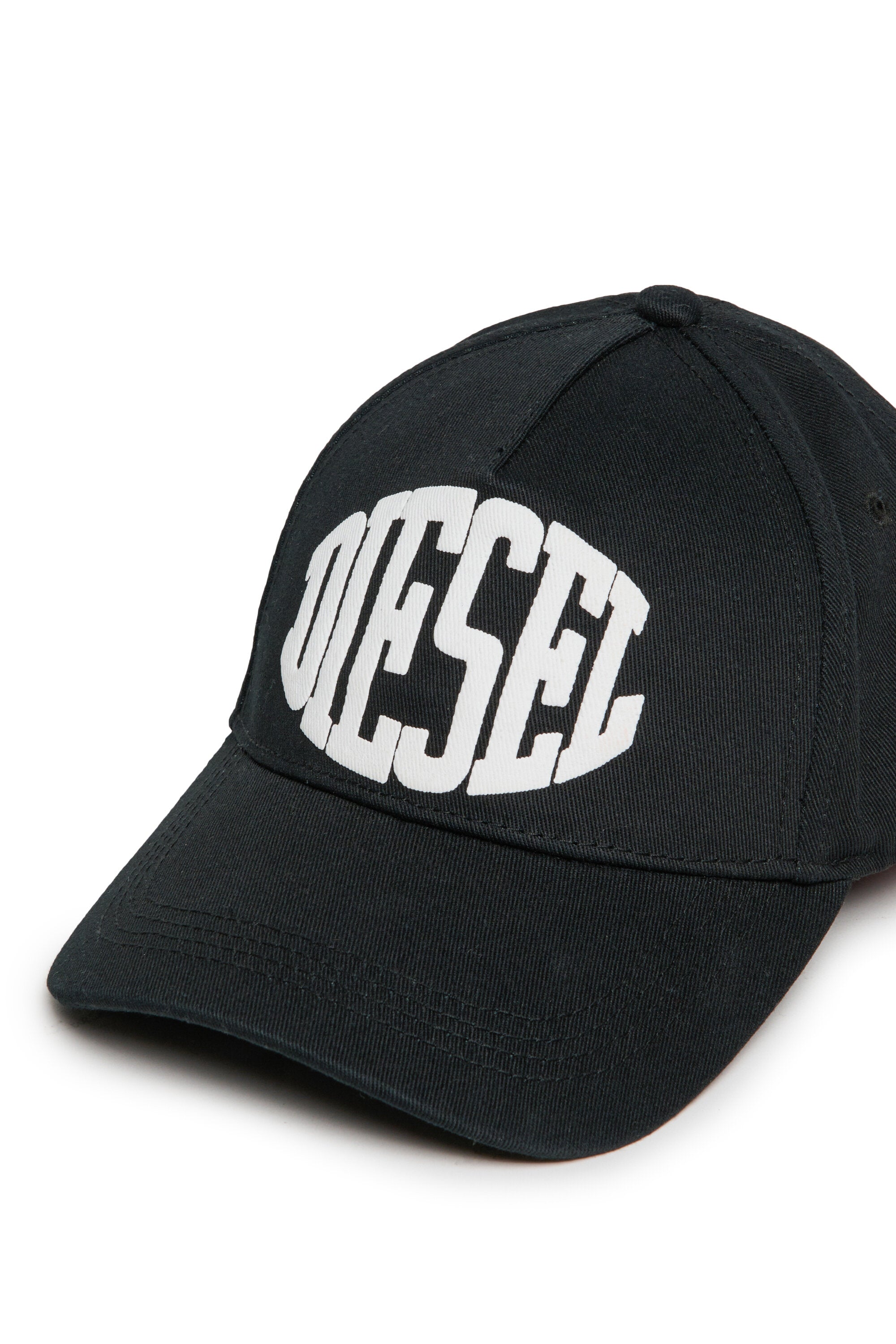 Cappello da baseball con logo Diesel puffy