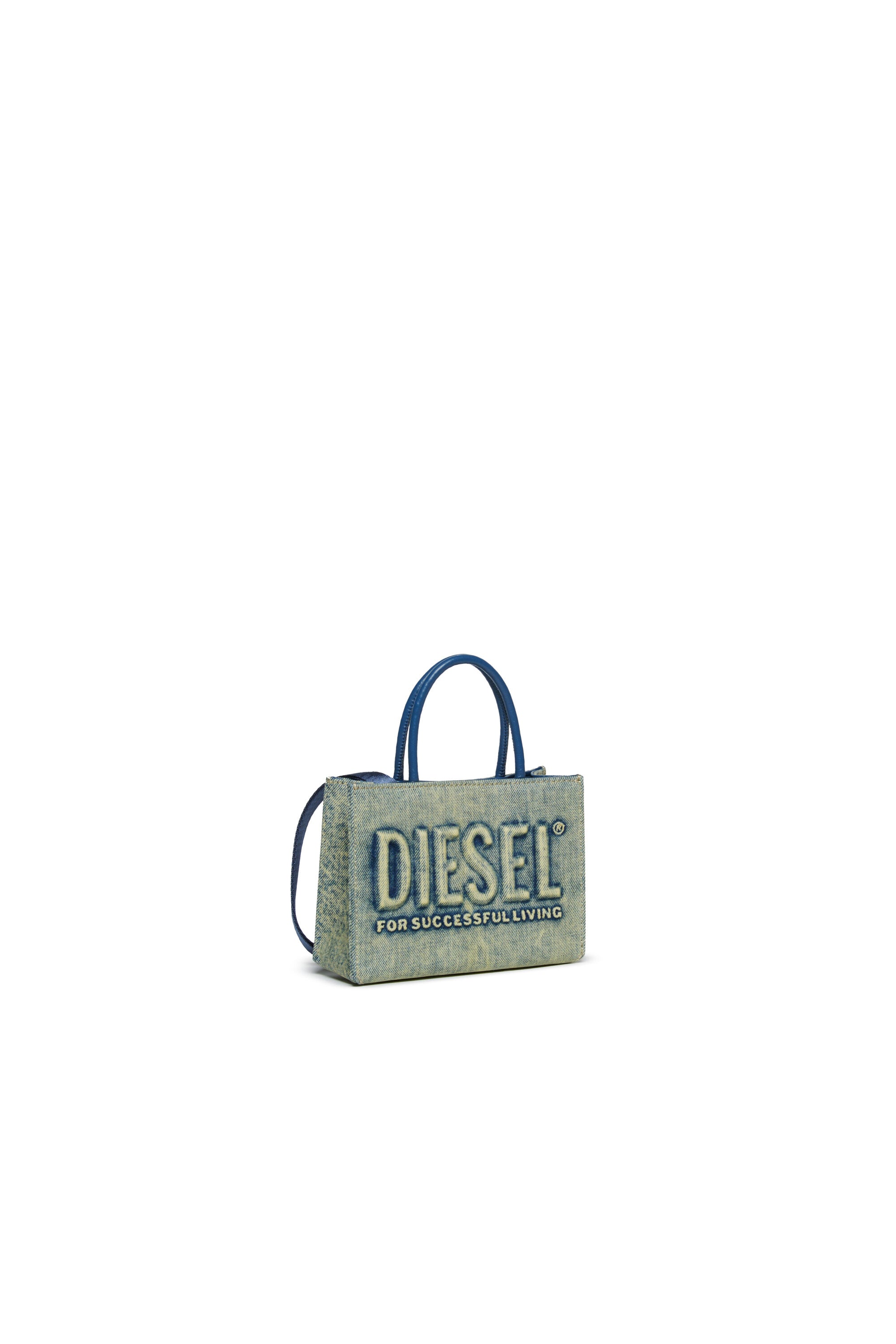 Borsa DSL 3D in denim solarizzato