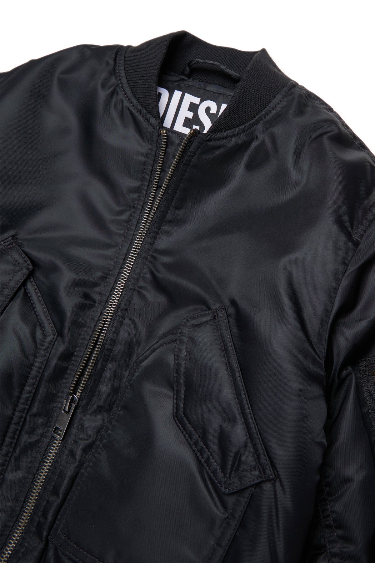 Blouson bomber avec logo et poches zippées