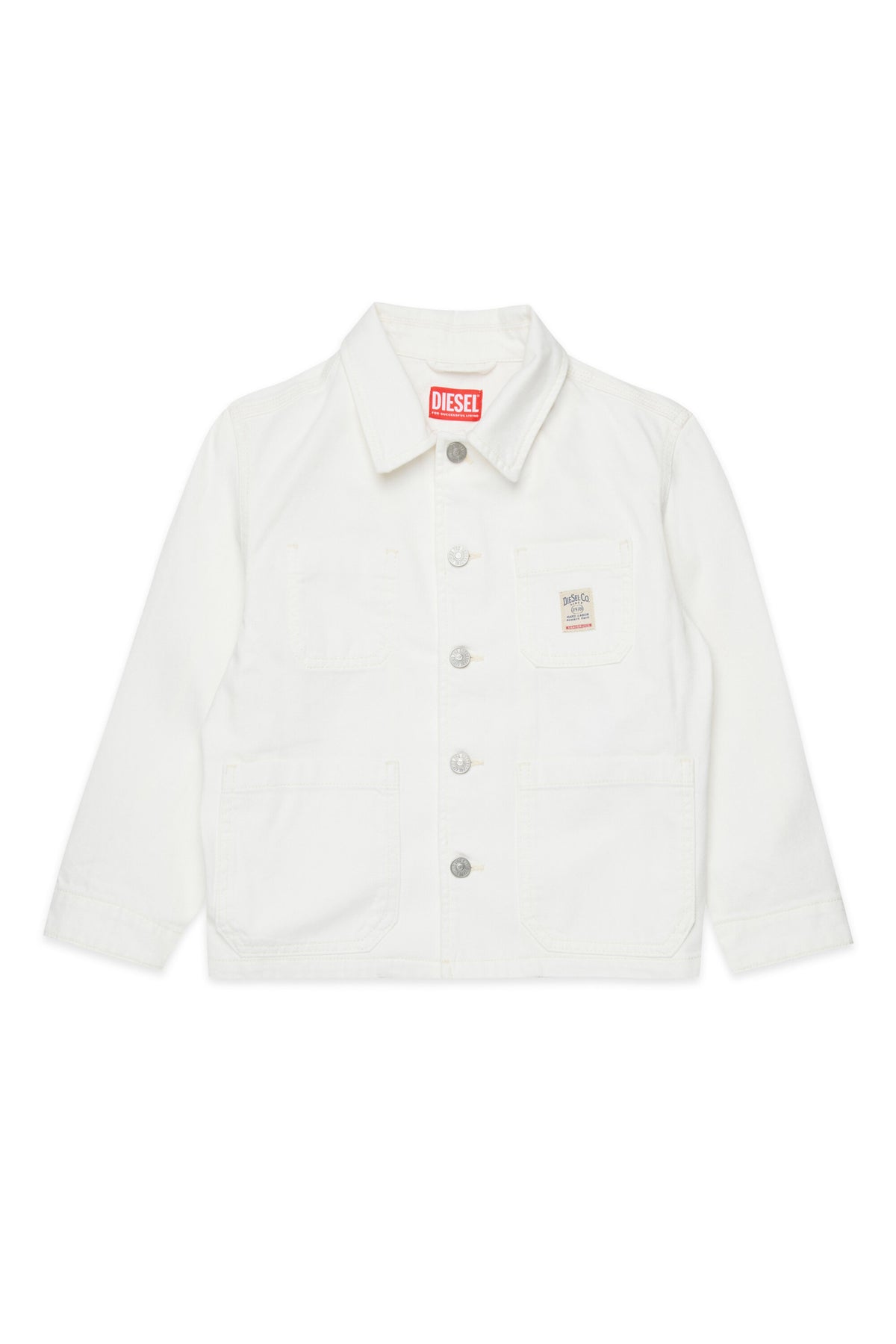 Chaqueta vaquera con logo