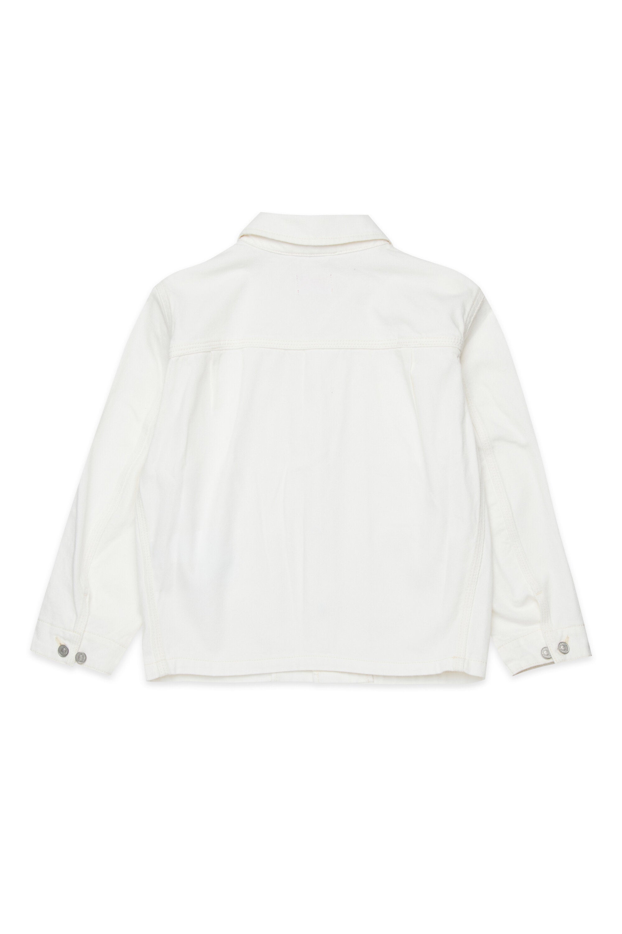 Veste en denim avec logo