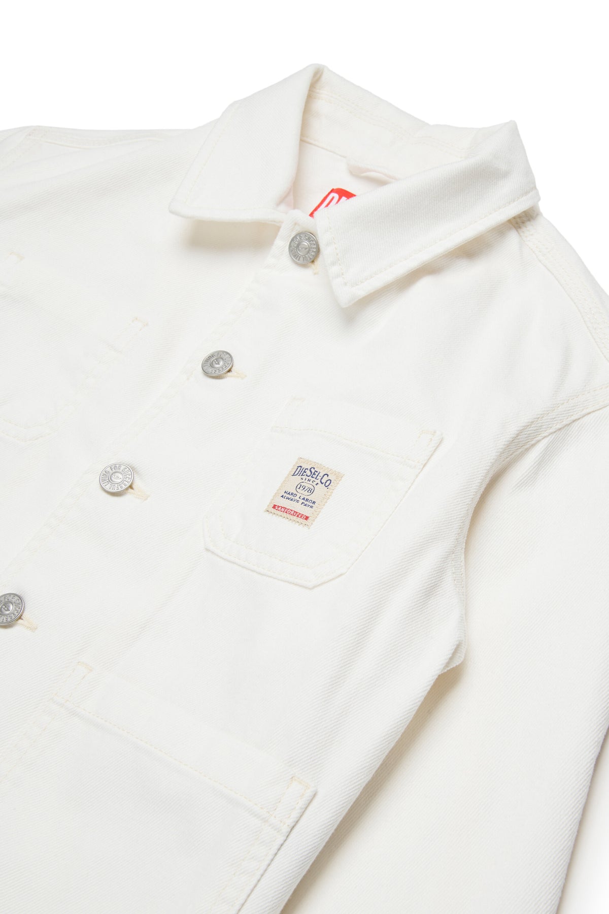 Chaqueta vaquera con logo