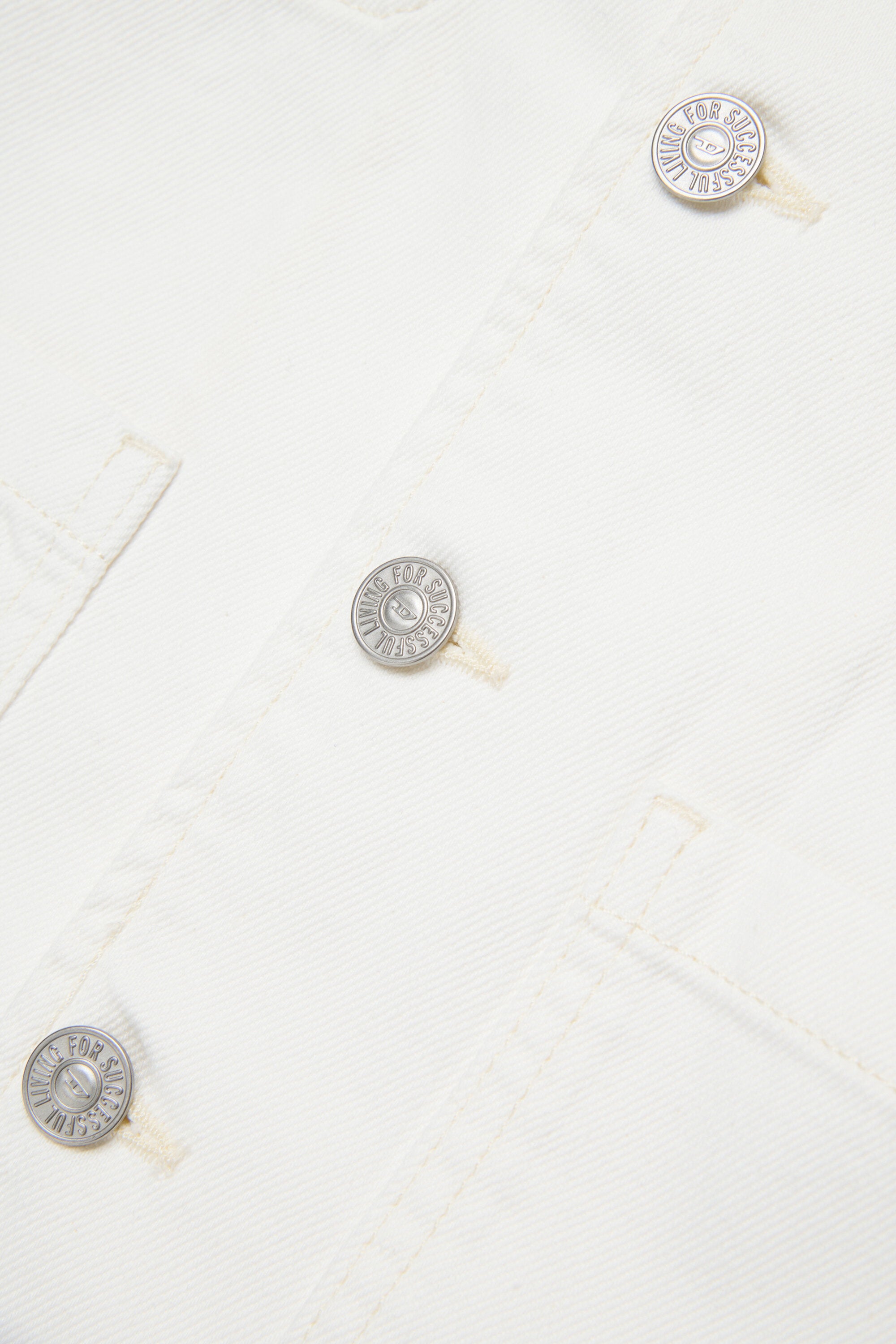 Denimjacke mit Logo