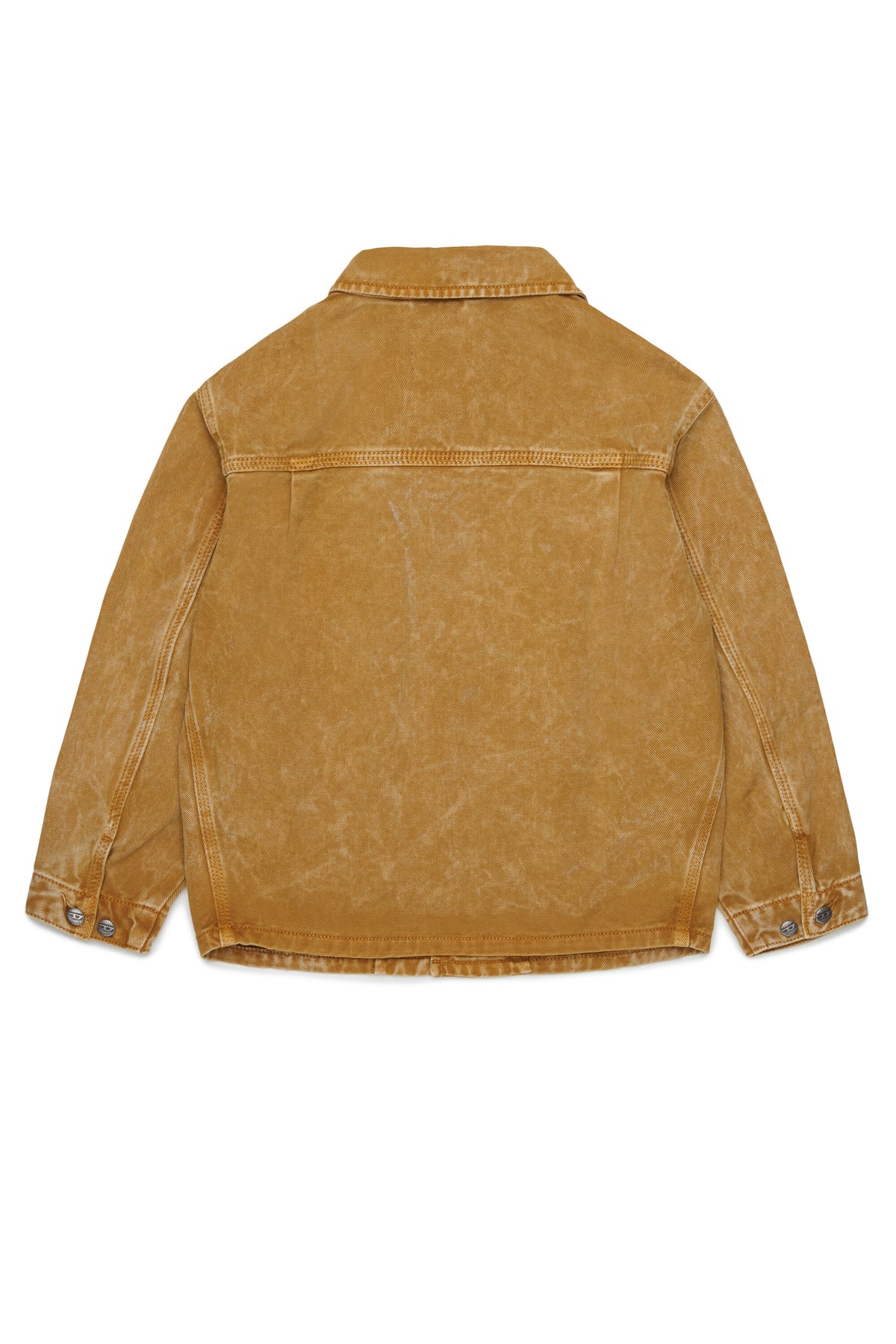 Denimjacke mit aufgedrucktem Logo