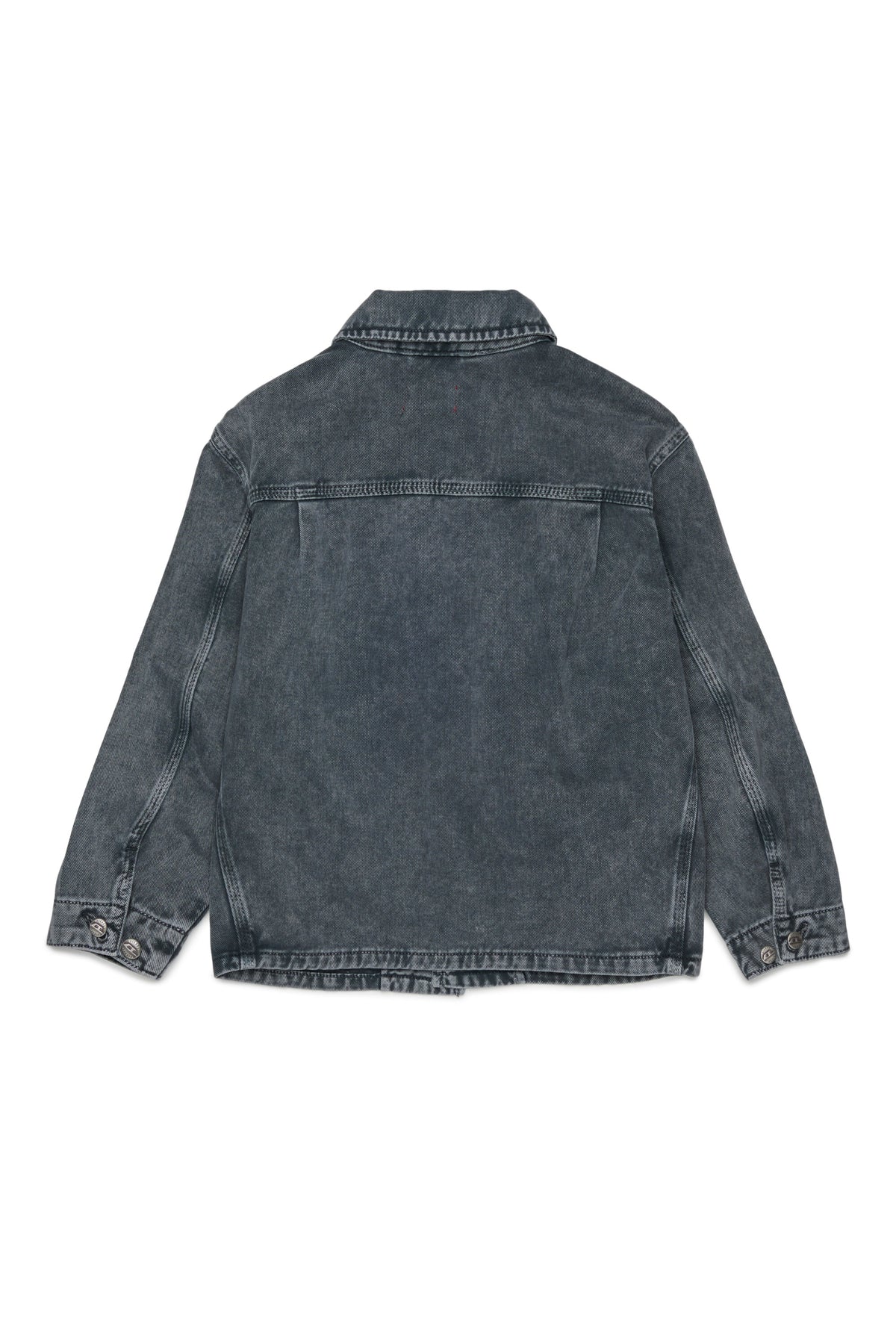 Veste en denim avec logo imprimé