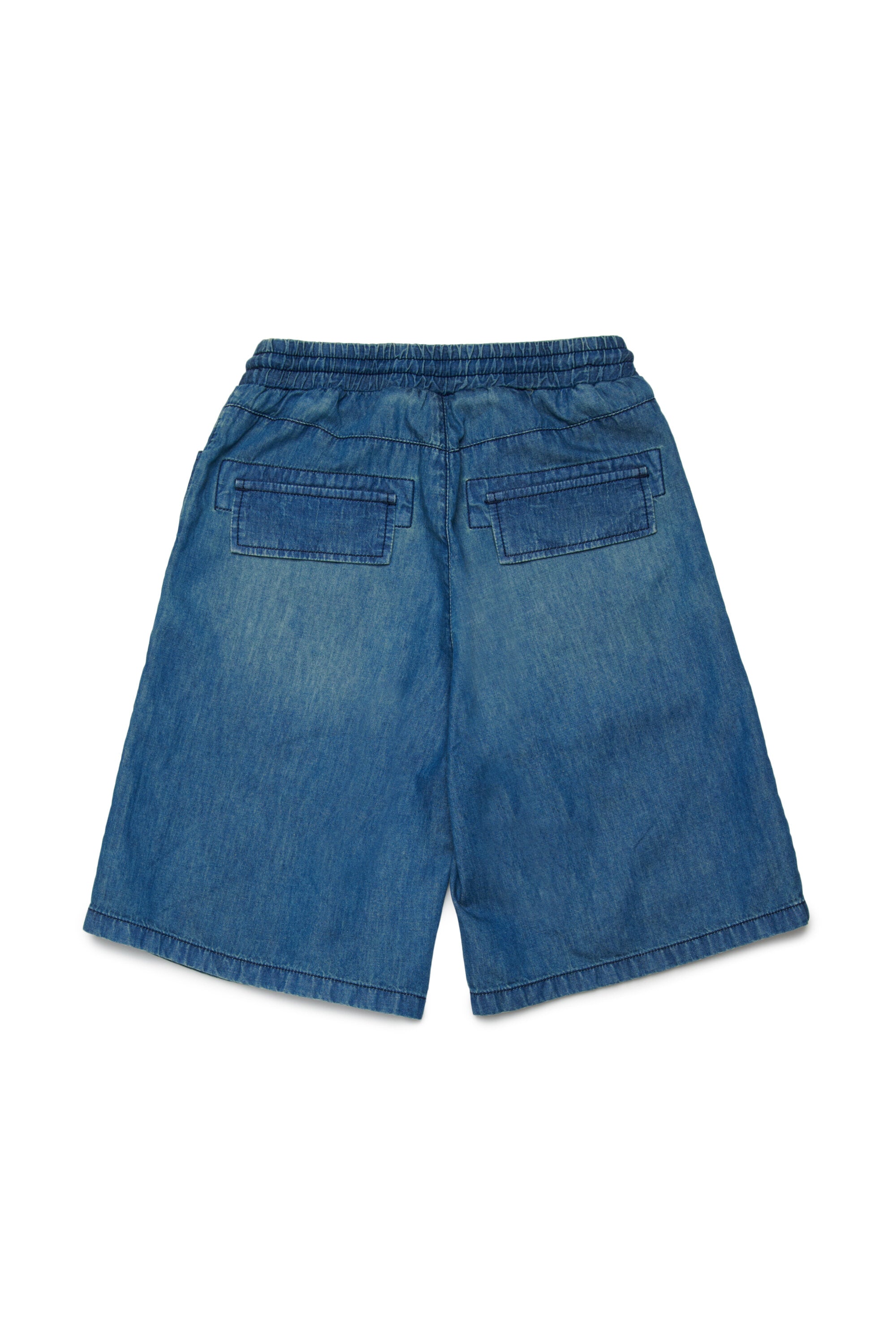 Short cargo en denim