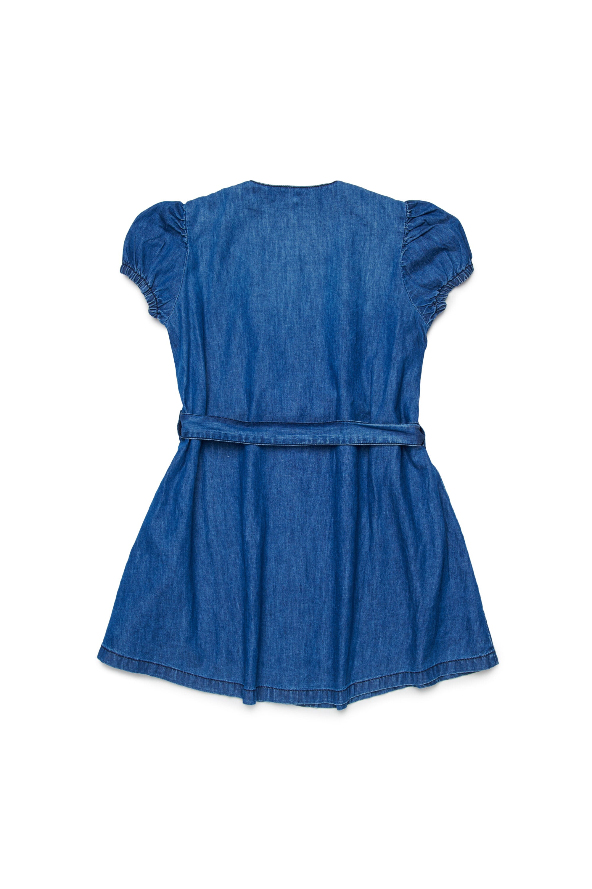 Denimkleid mit Logo