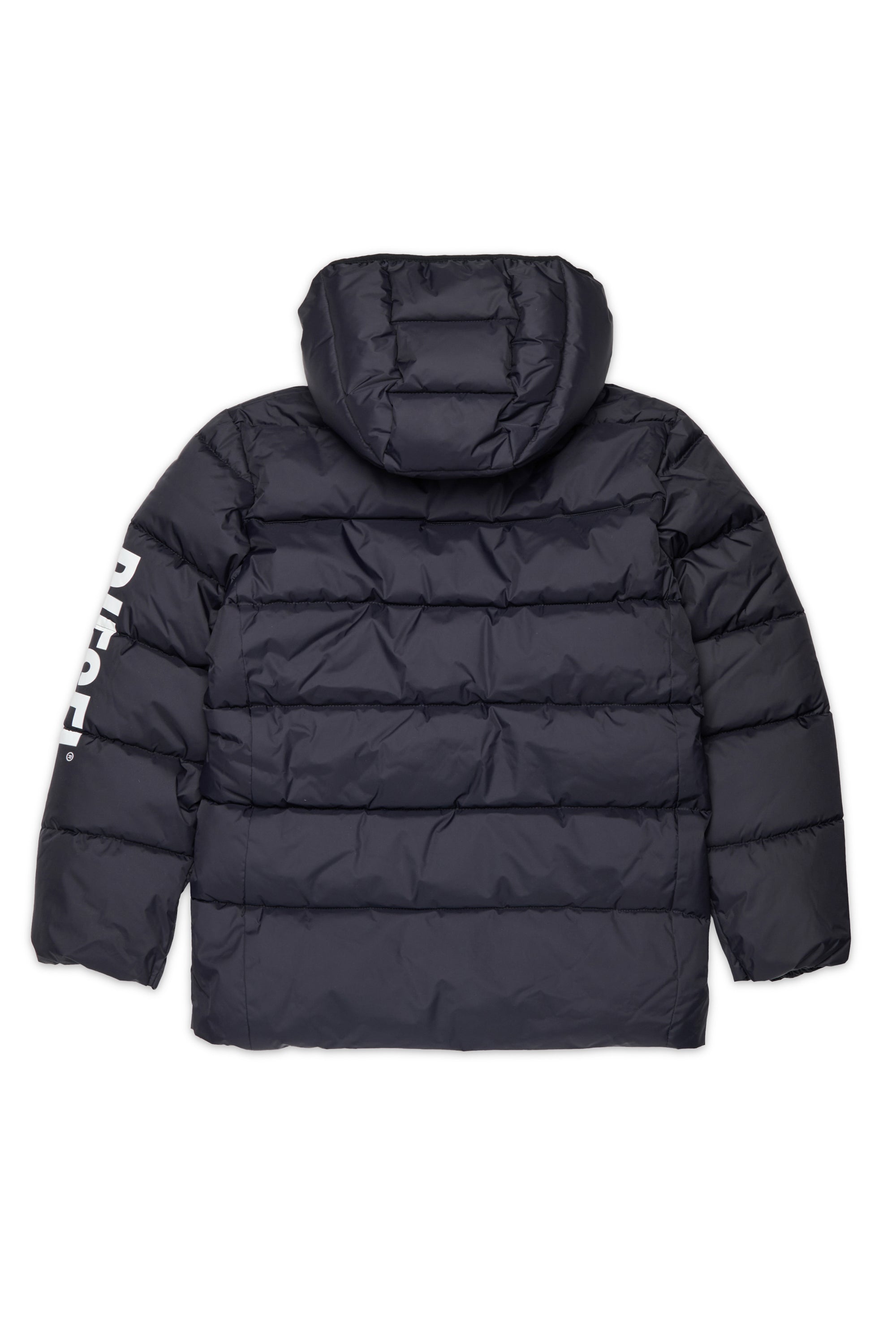 Padded jacket with logo