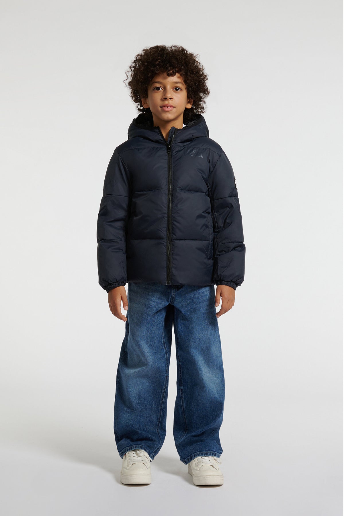 Veste matelassée avec logo