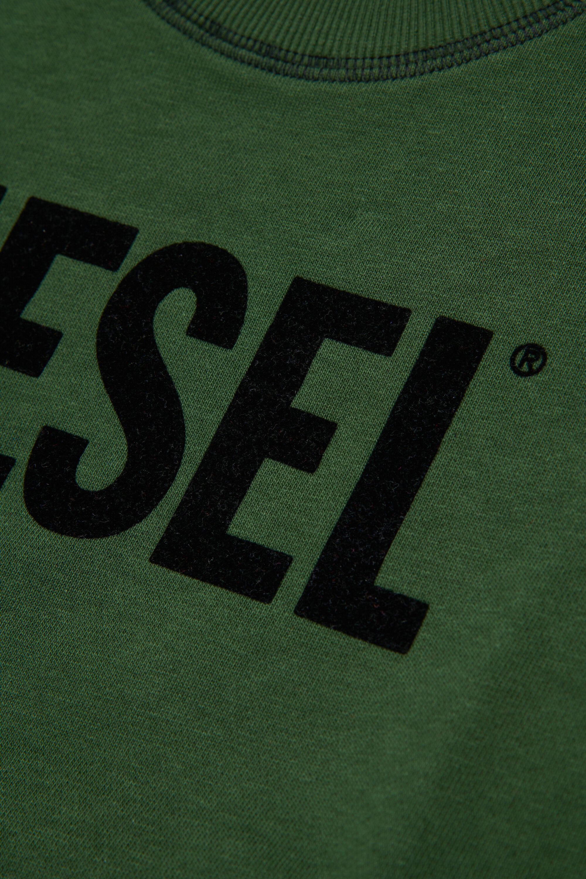 Sweatshirt mit Diesel-Logo und Kängurutasche