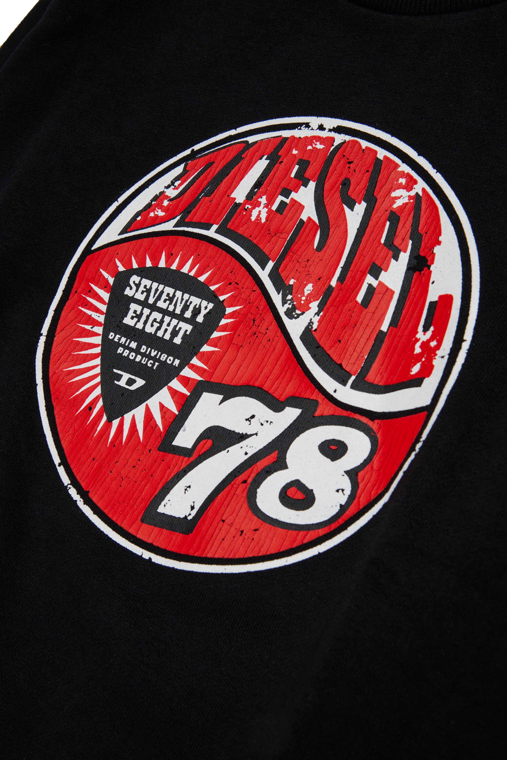 Sweatshirt mit Diesel 78 Logo