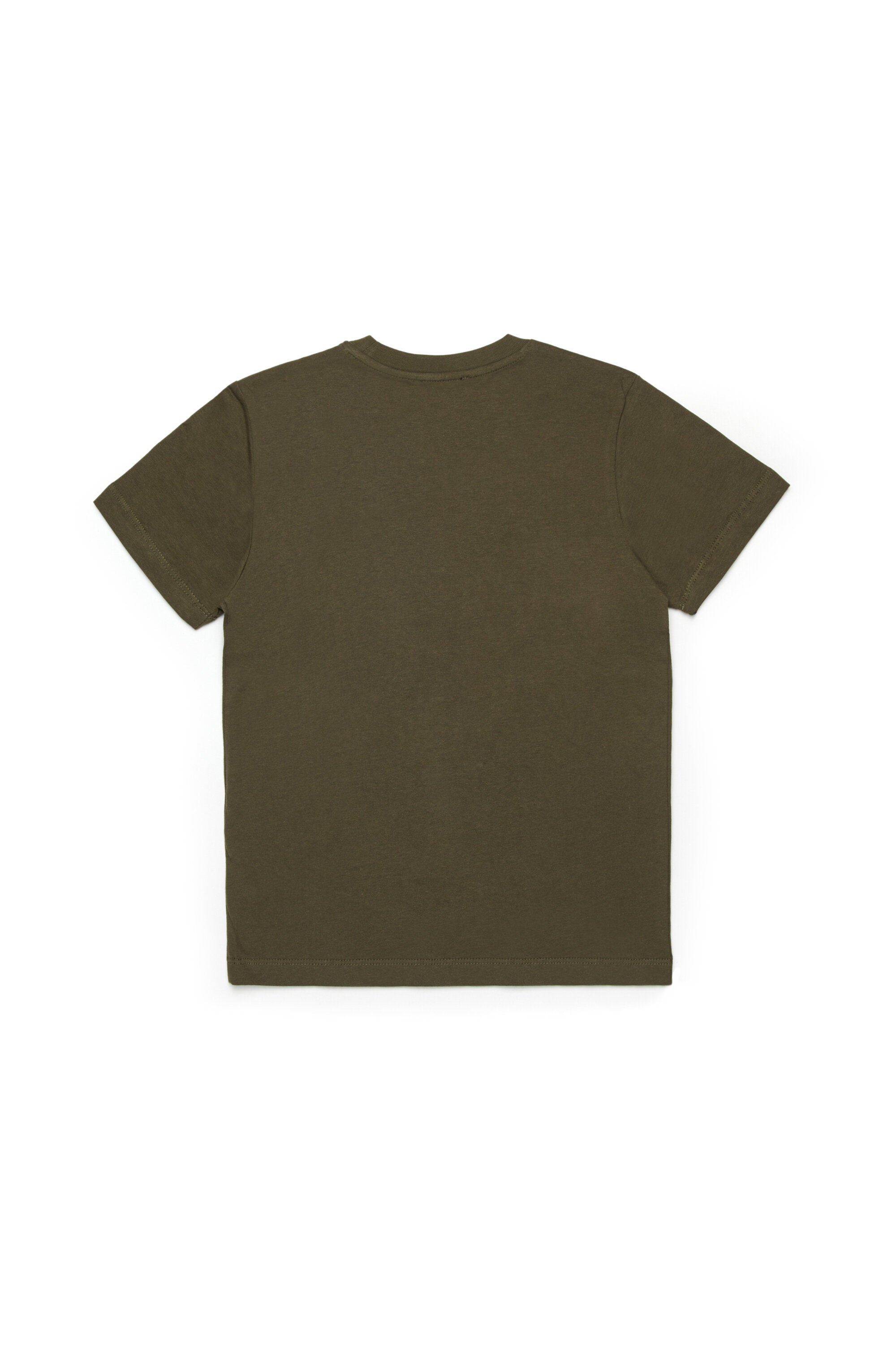 T-shirt con logo multicolore