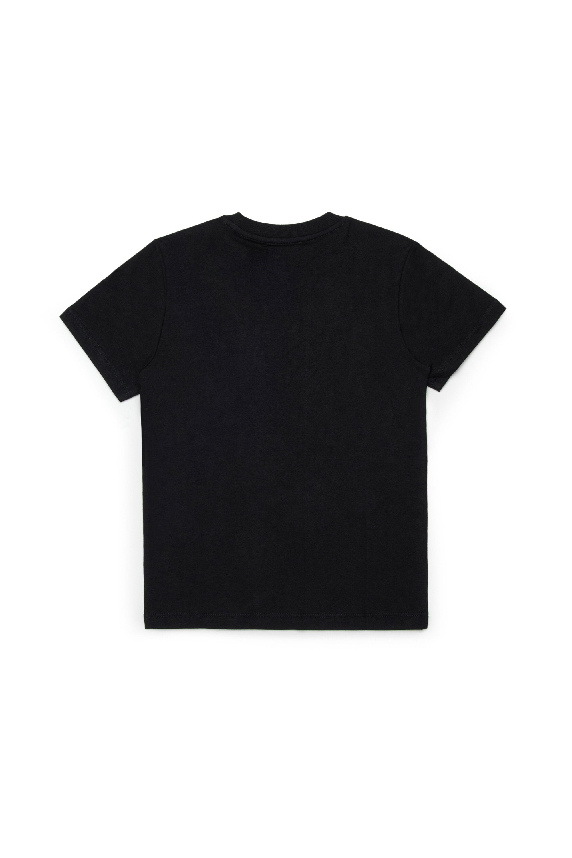 T-shirt con logo multicolore