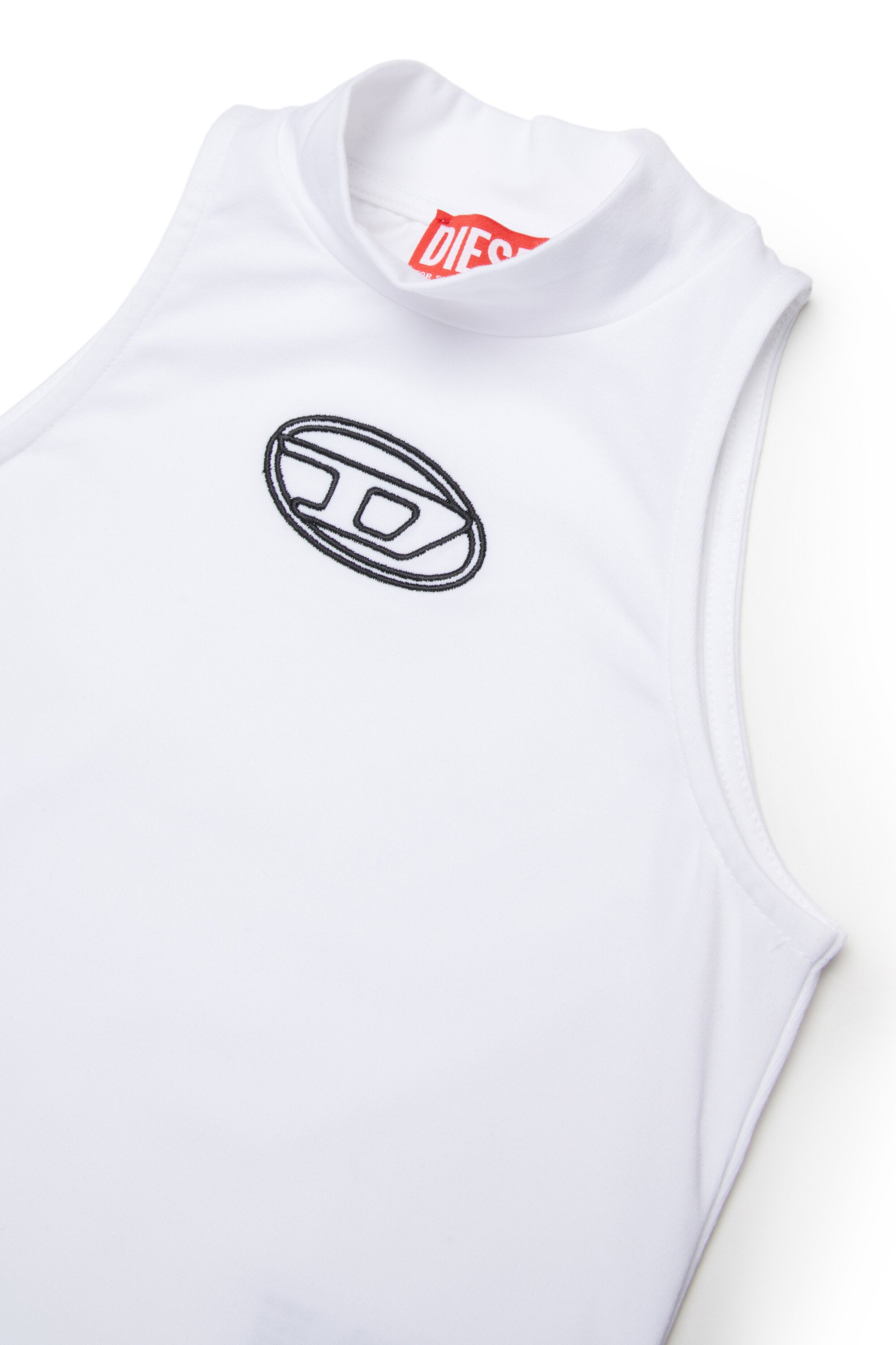 Body senza maniche con logo