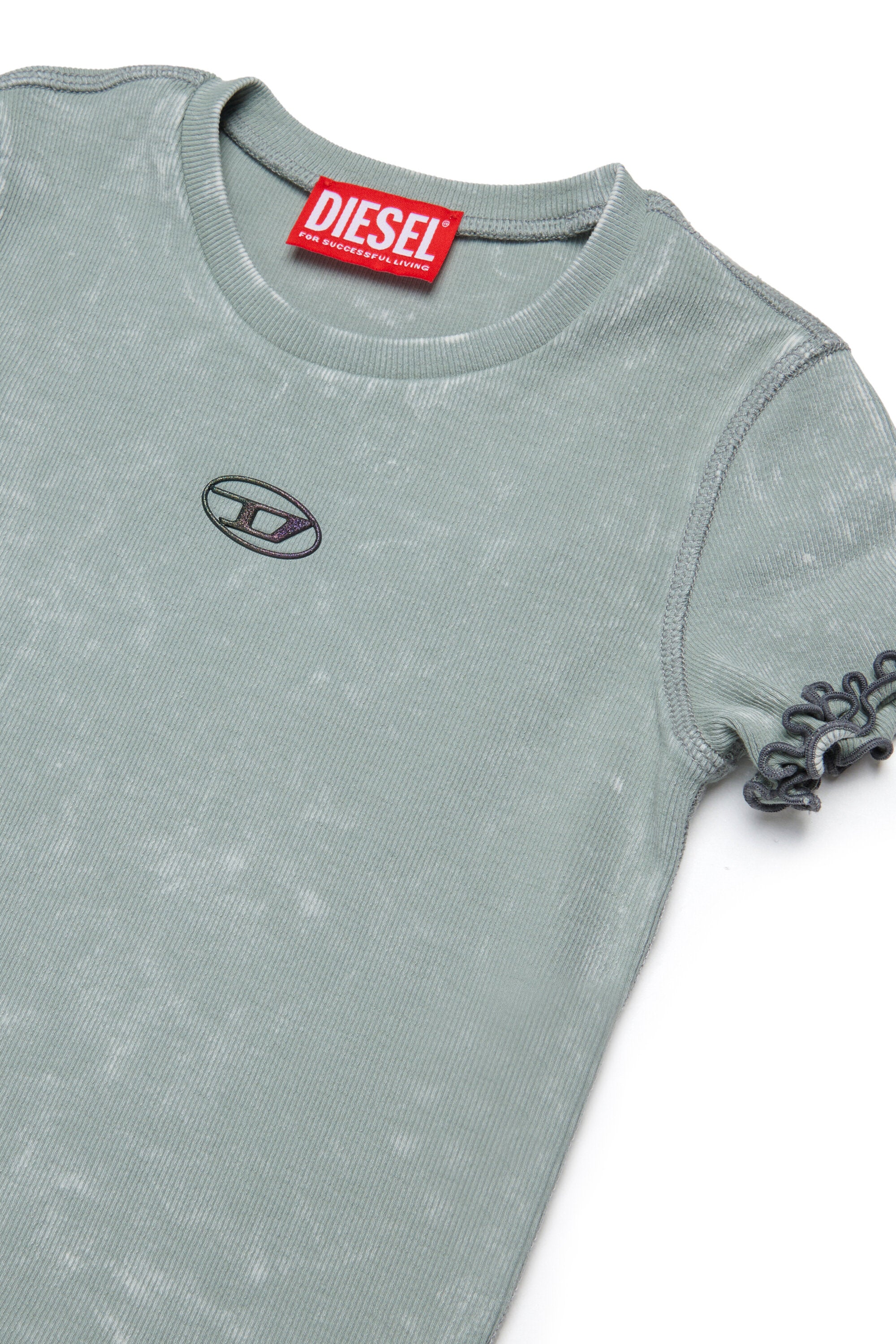 T-shirt à col rond avec logo