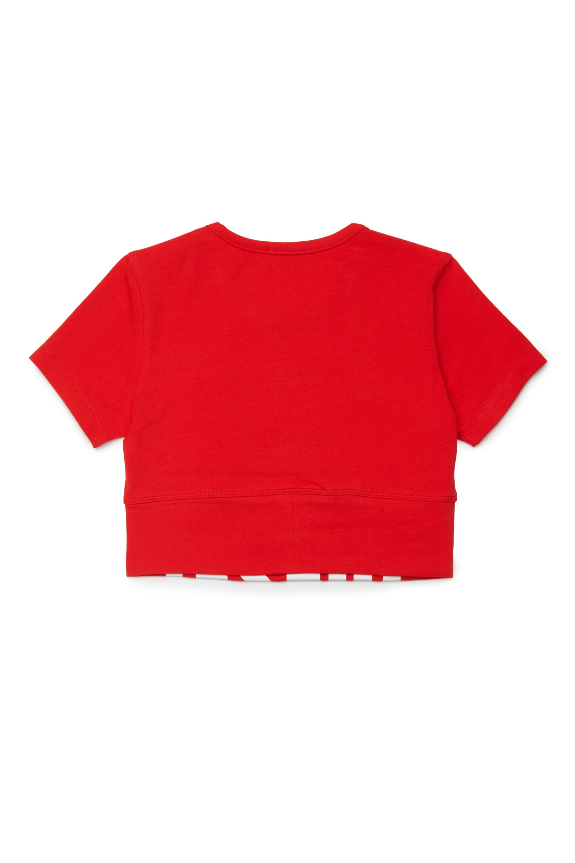 T-shirt girocollo con logo