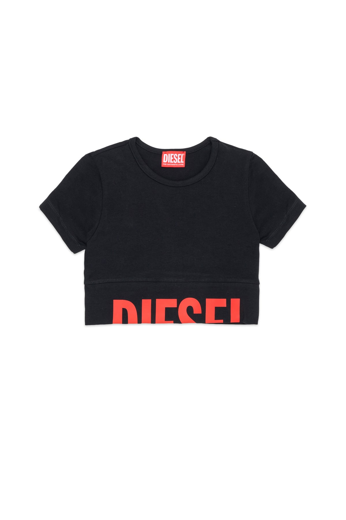 T-shirt col ras du cou avec logo