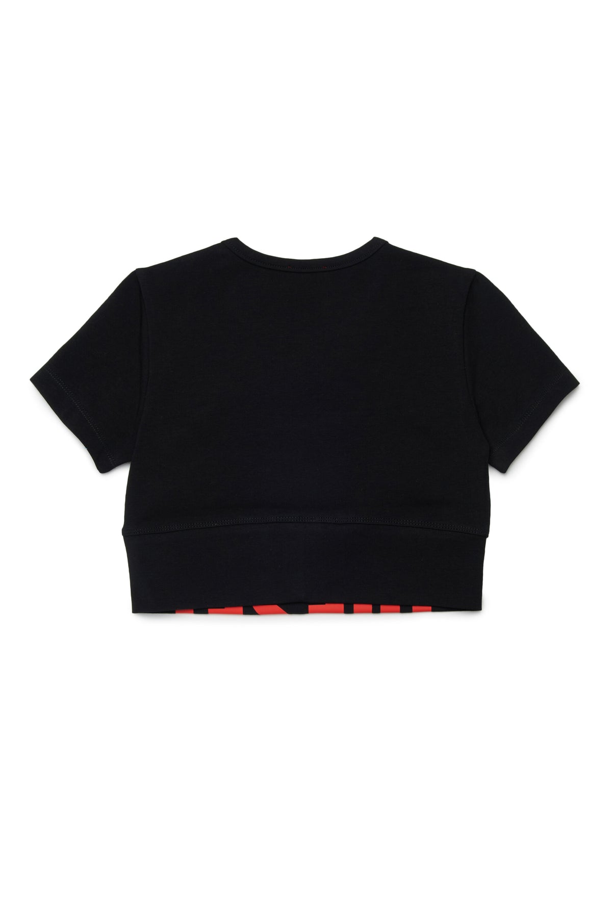 T-shirt col ras du cou avec logo