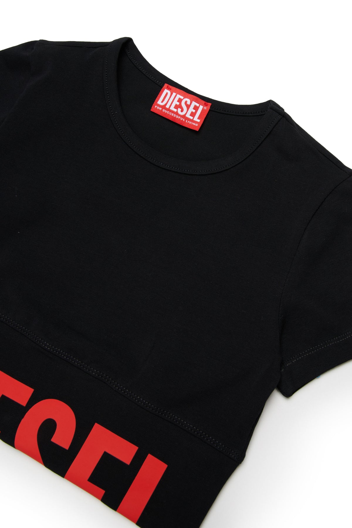 T-shirt col ras du cou avec logo