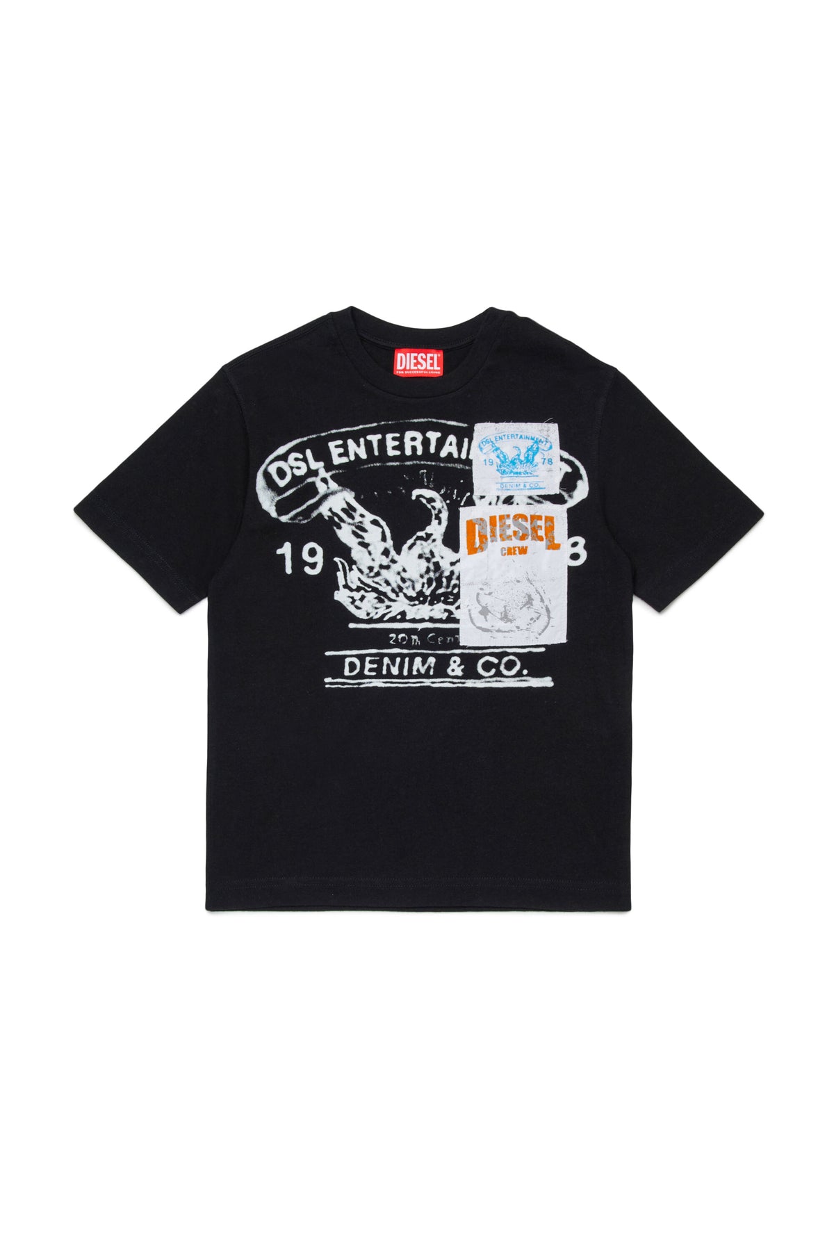 T-Shirt mit aufgedrucktem Logo