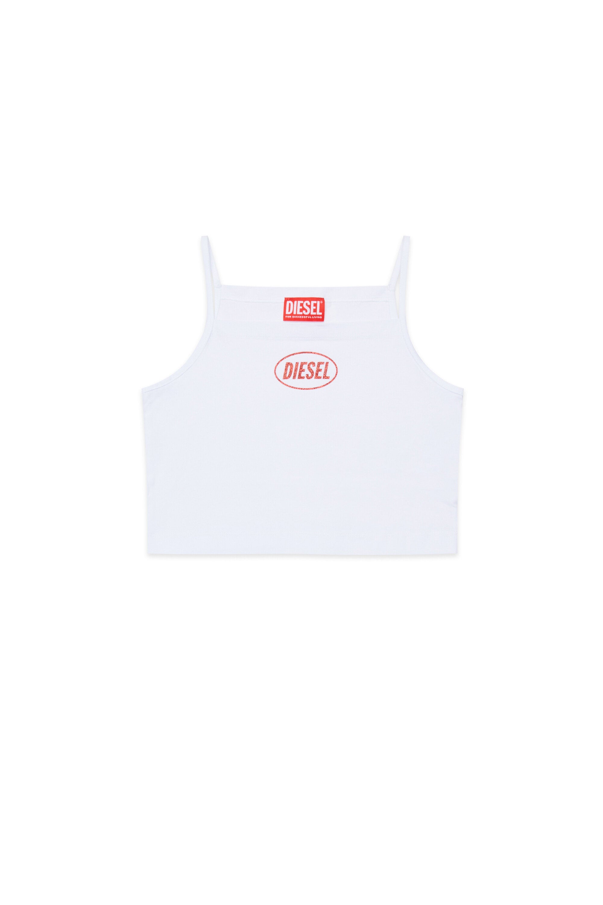 T-shirt sans manches avec logo