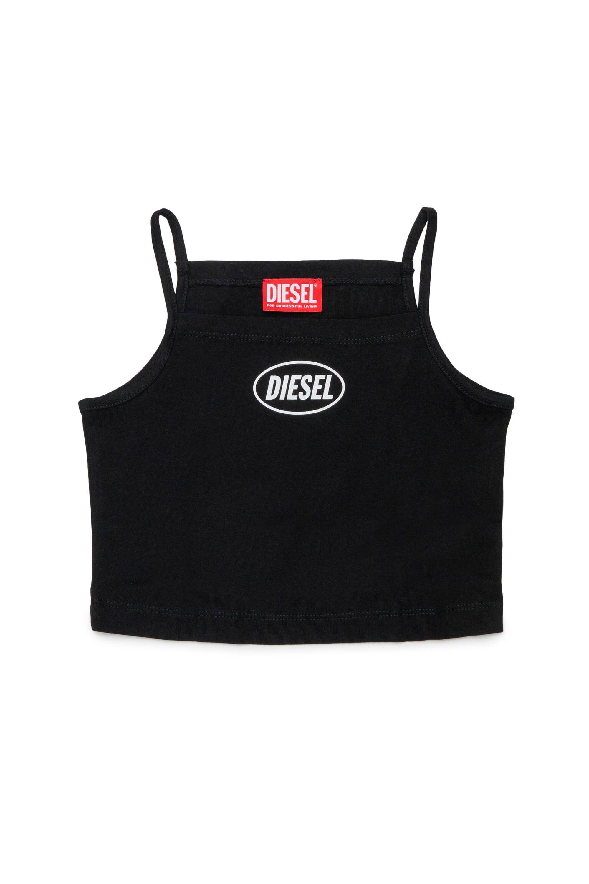 Ärmelloses T-Shirt mit Logo