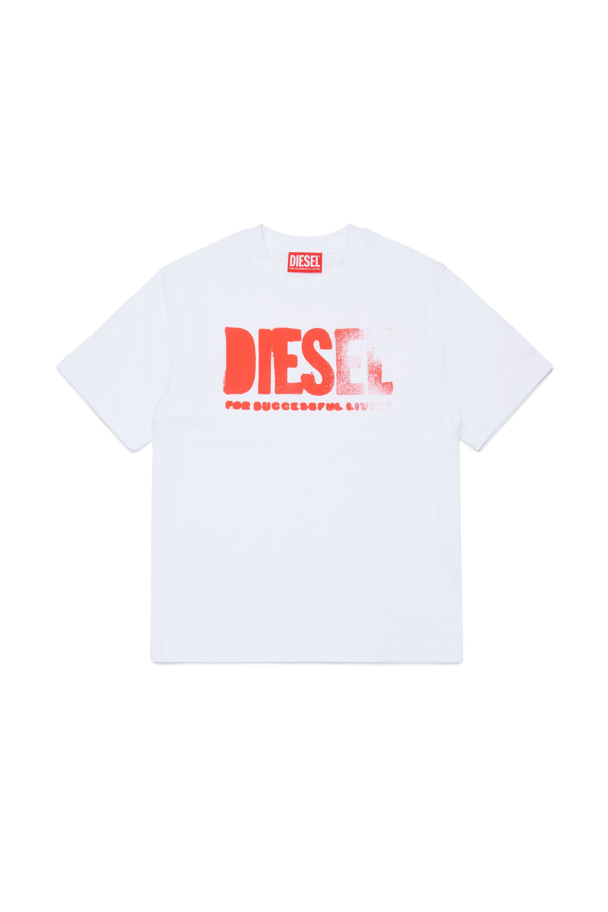T-shirt con logo frontale