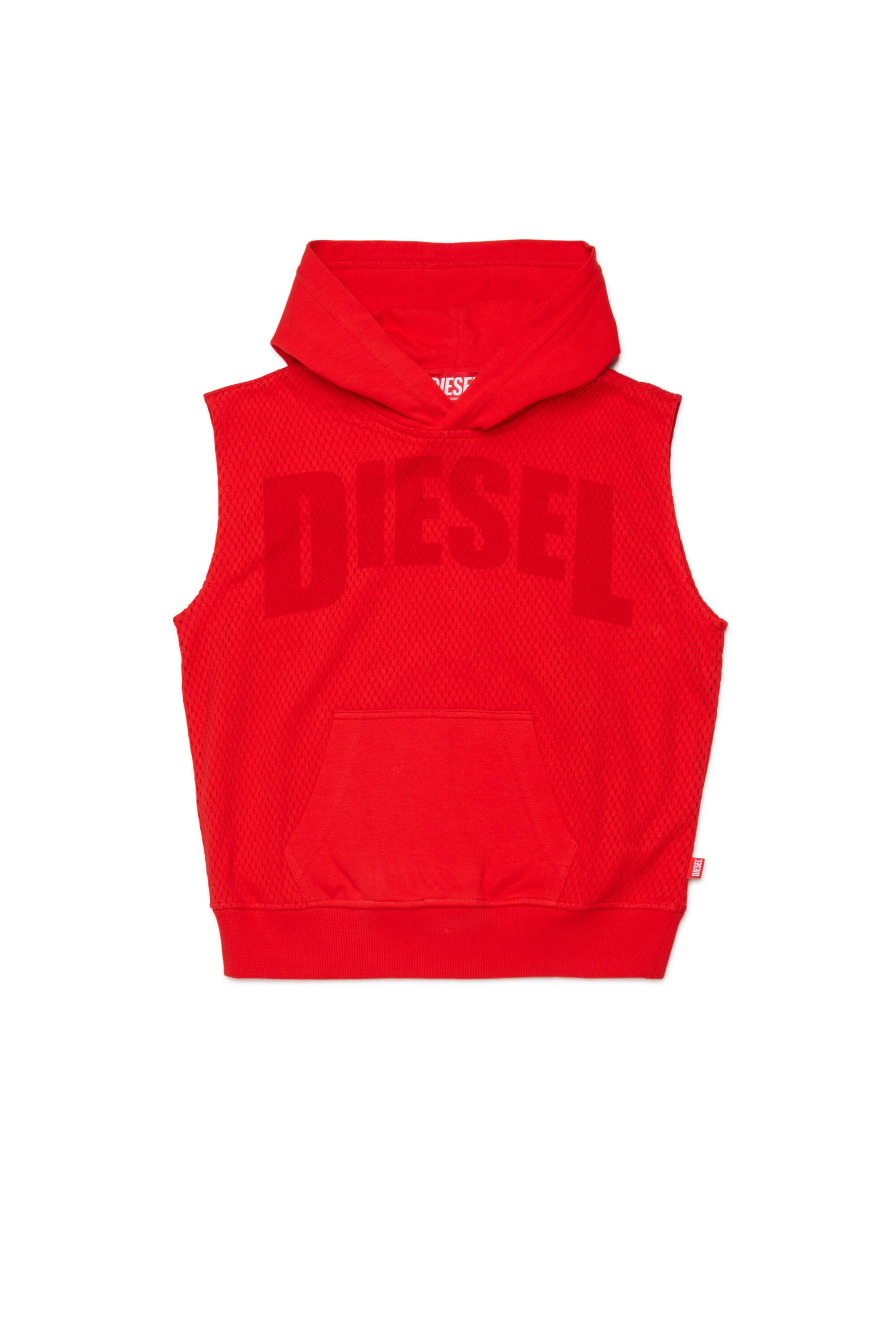 Sweat-shirt sans manches avec logo