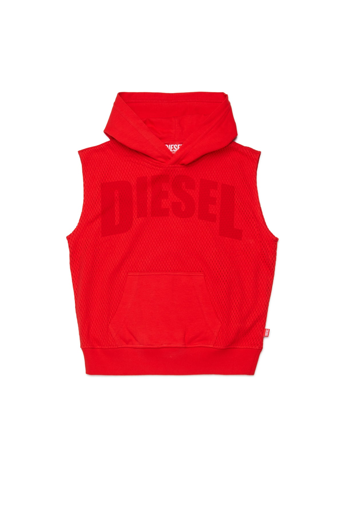 Sweat-shirt sans manches avec logo