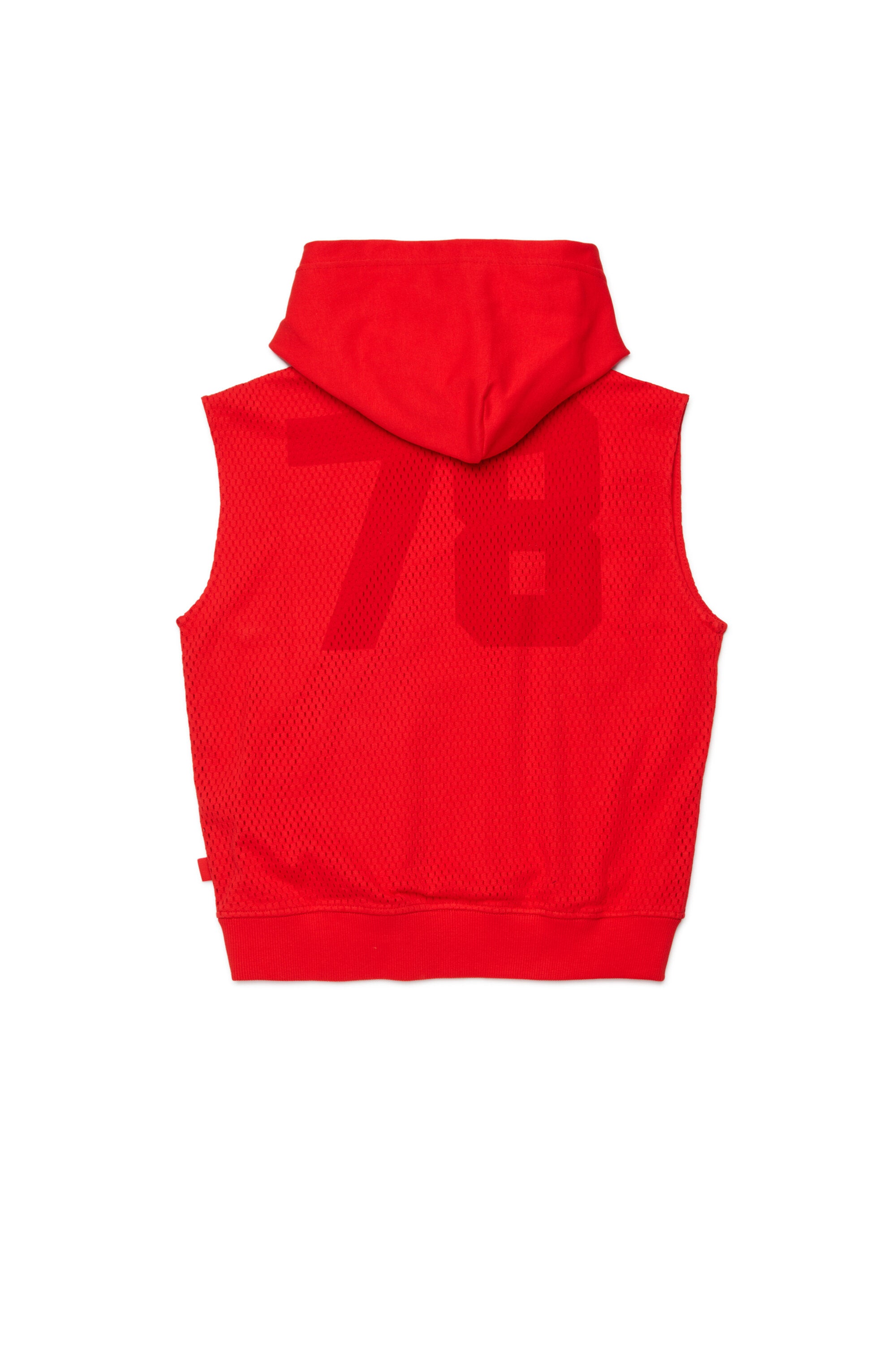 Sweat-shirt sans manches avec logo