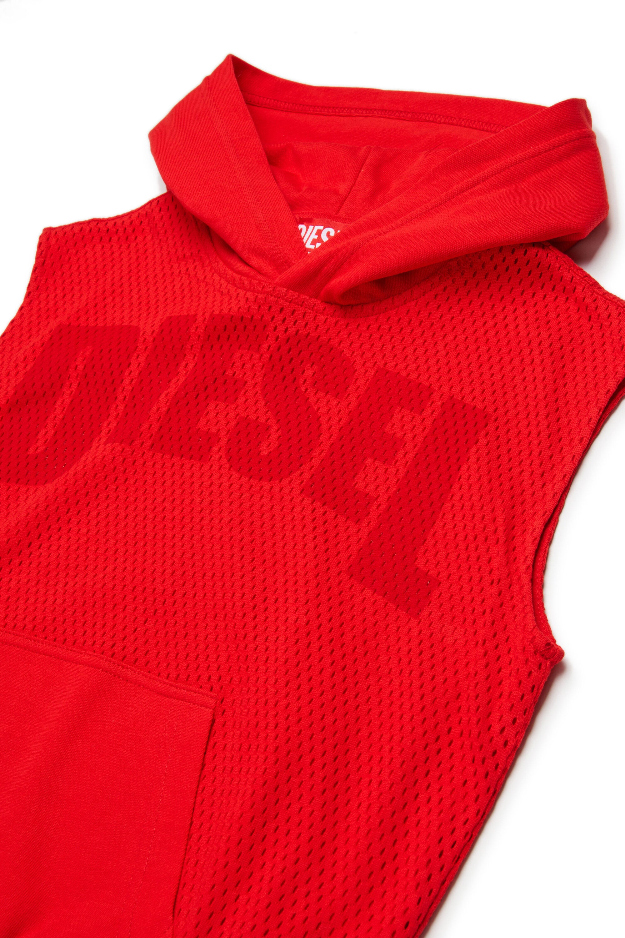 Sweat-shirt sans manches avec logo