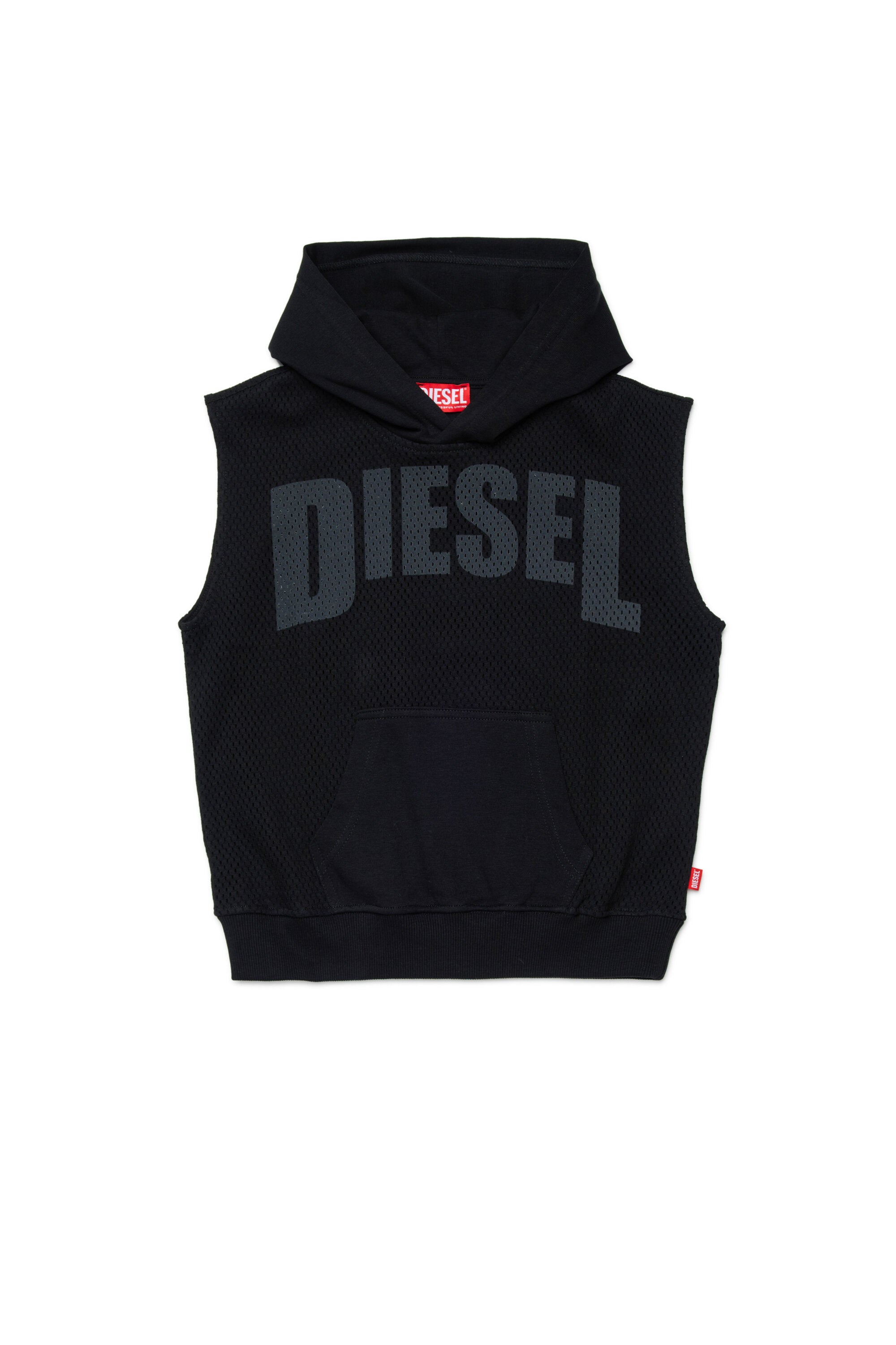 Sweat-shirt sans manches avec logo