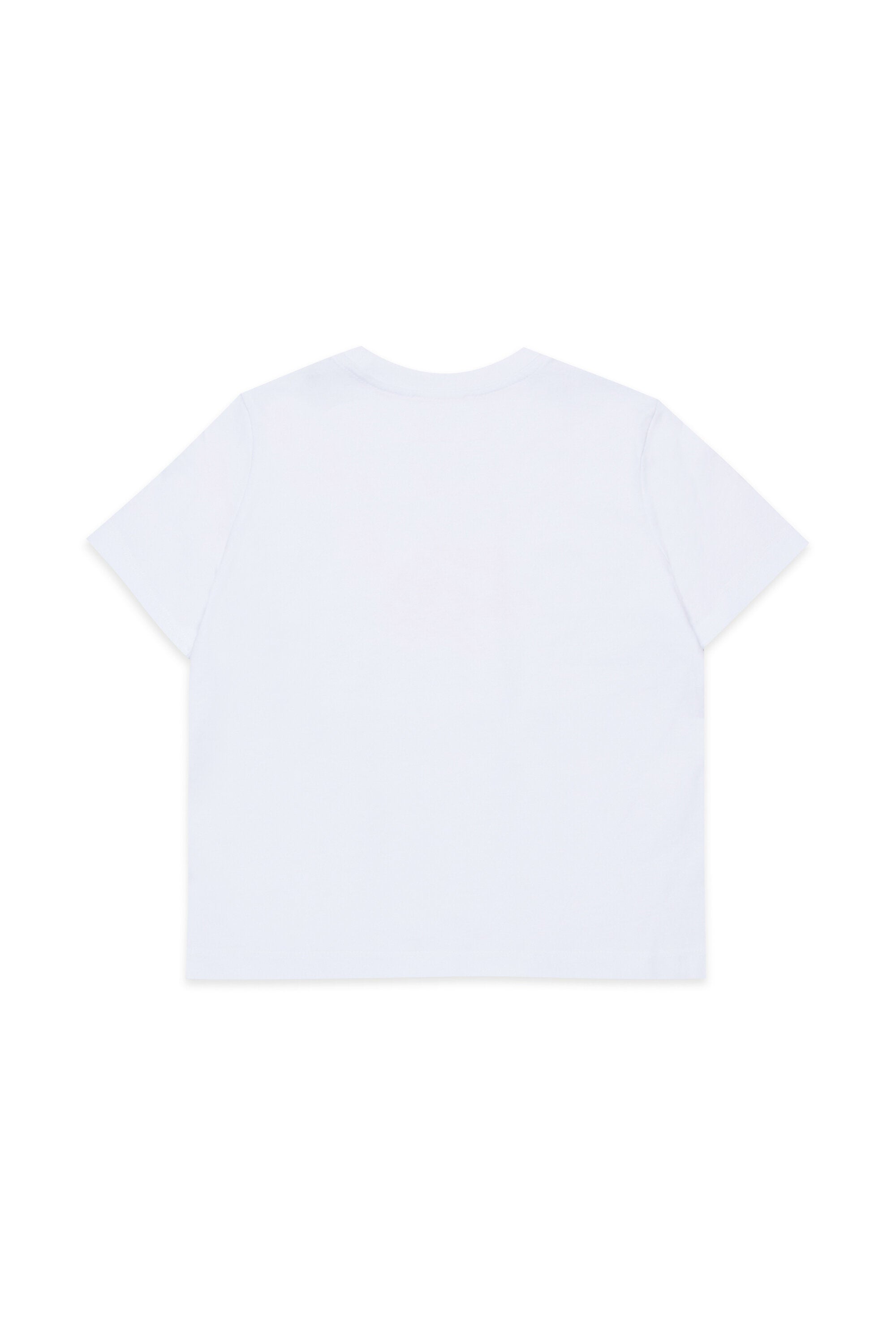 T-shirt con logo calligrafico