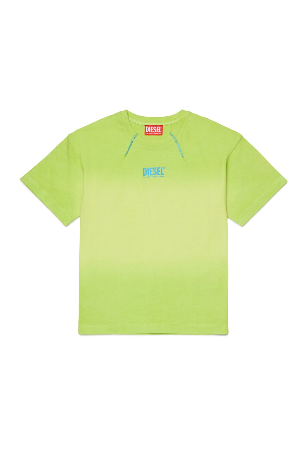 Camiseta de cuello redondo con logo