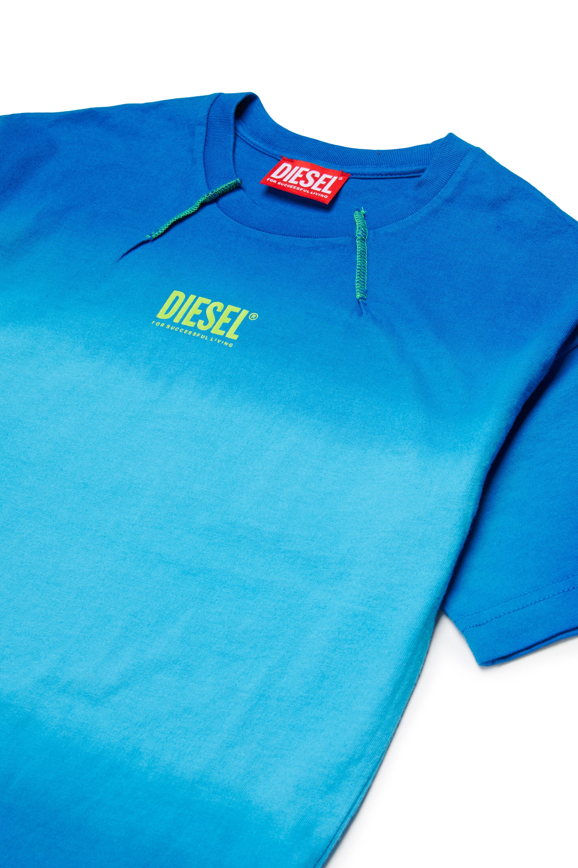Rundhals-T-Shirt mit Logo