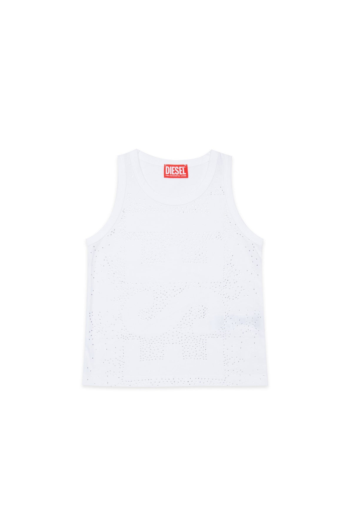 Ärmelloses T-Shirt mit Logo