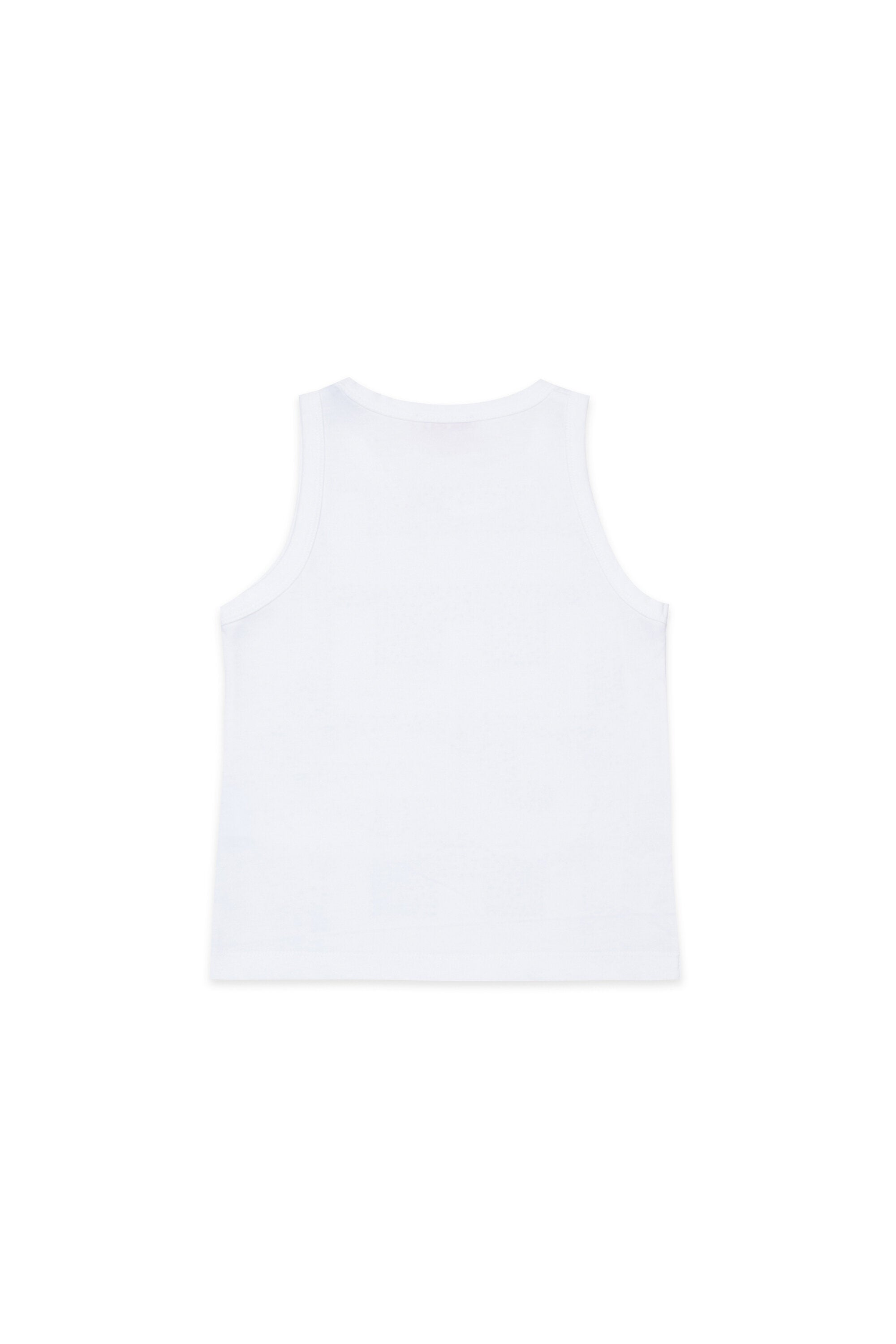 T-shirt senza maniche con logo