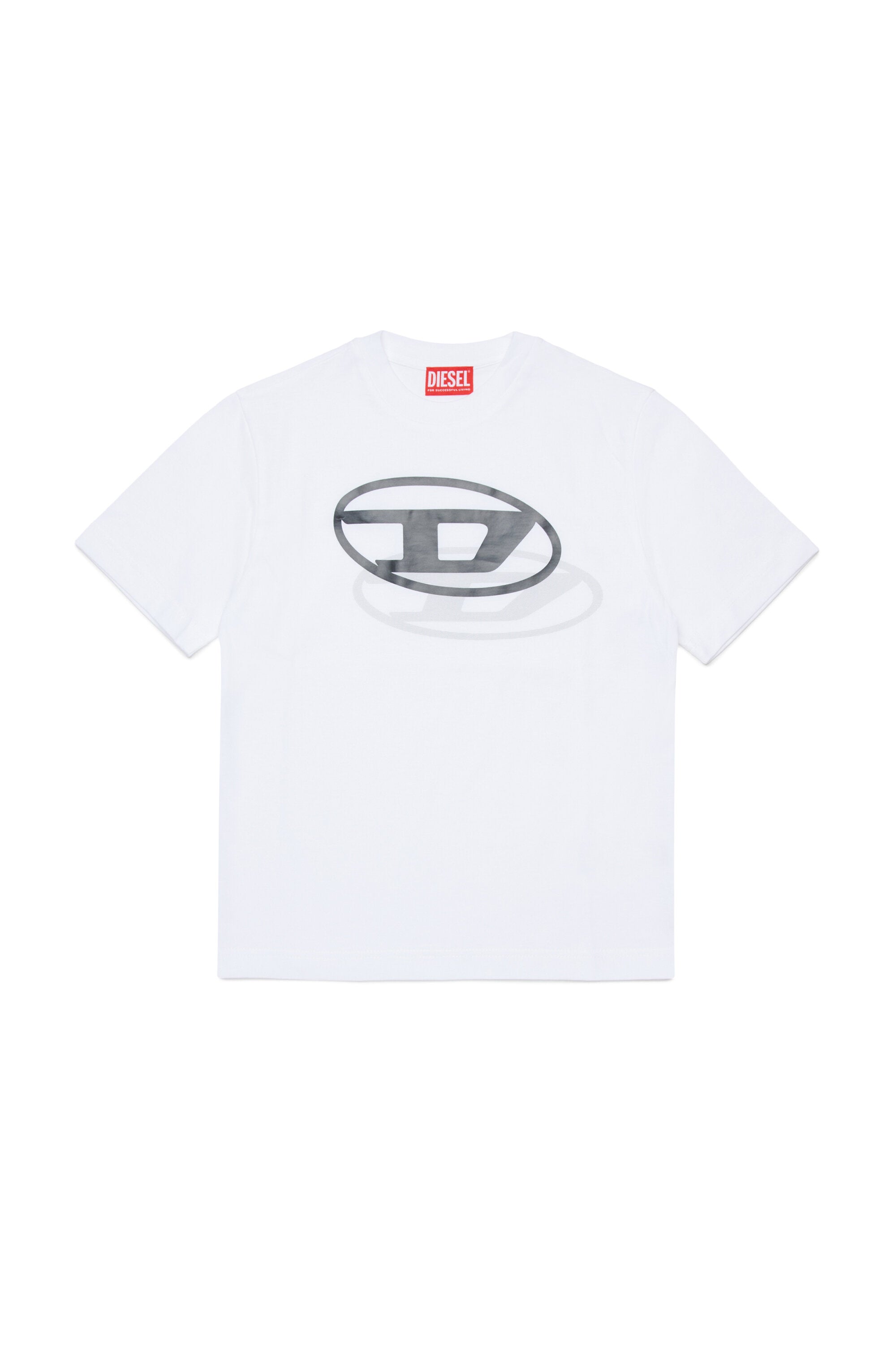 T-shirt con logo Oval D stampato