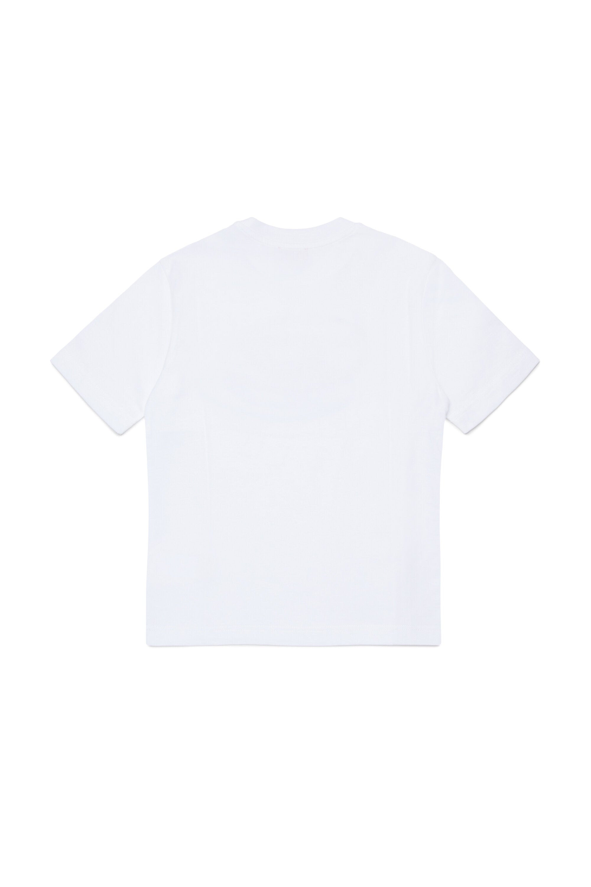T-Shirt mit aufgedrucktem Oval D Logo