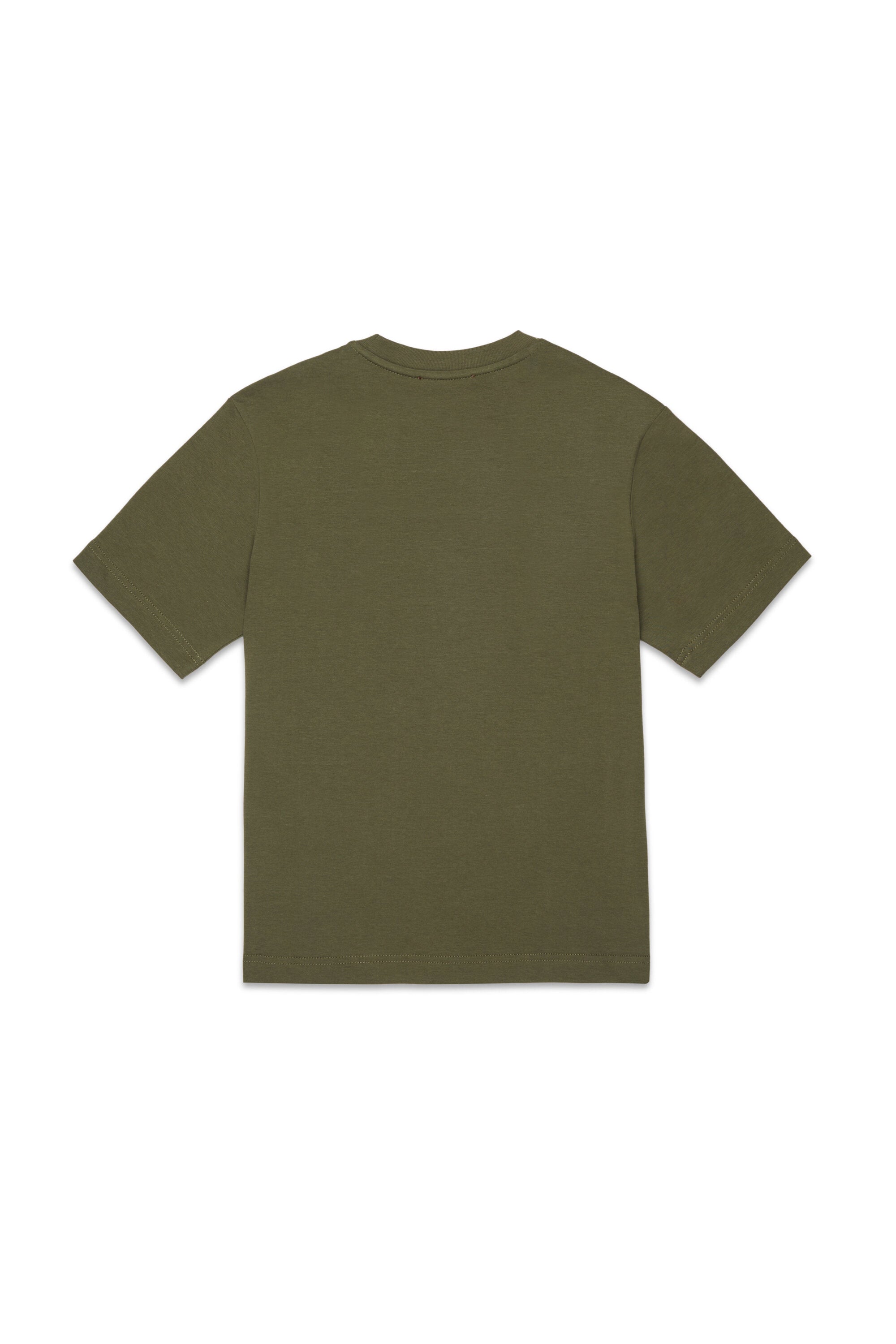 T-Shirt mit aufgedrucktem Oval D Logo