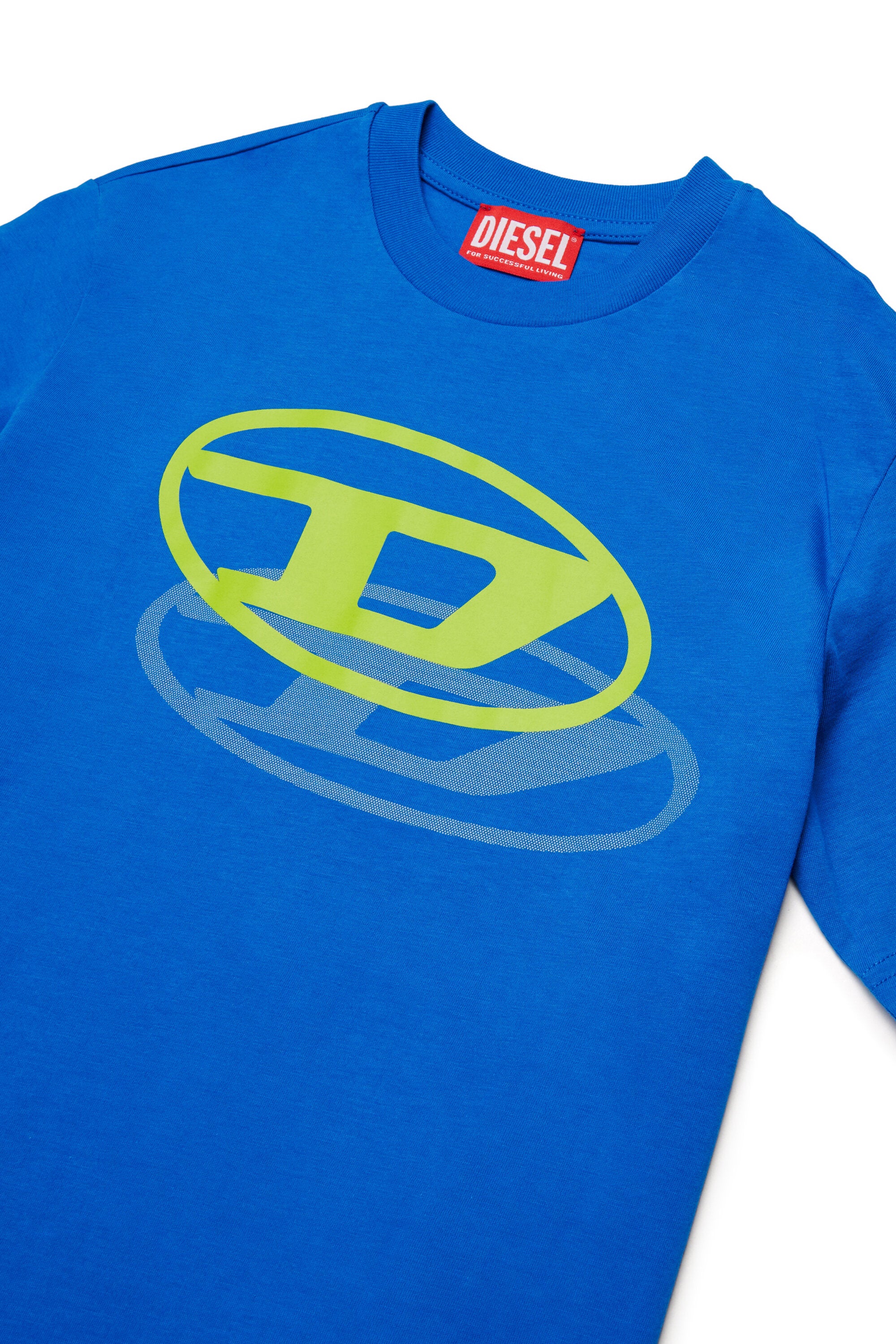 T-shirt with printed Oval D logo